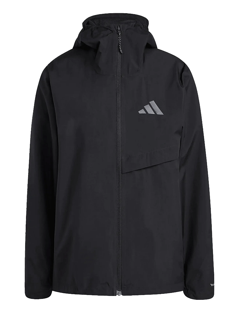 adidas Terrex - W MT 2L RAIN J - rain coats - black - 1