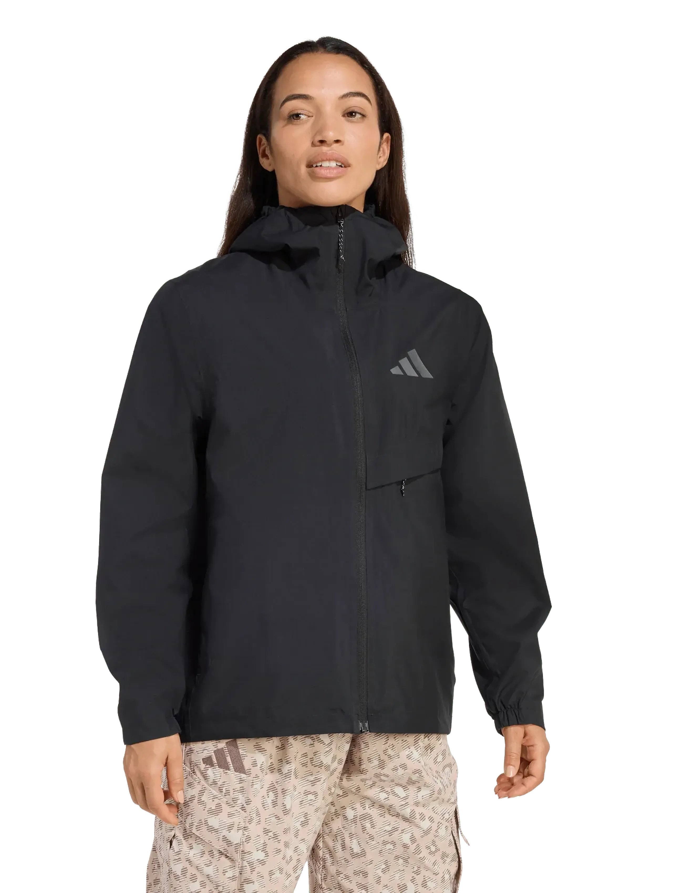 adidas Terrex - W MT 2L RAIN J - outdoor - black - 2