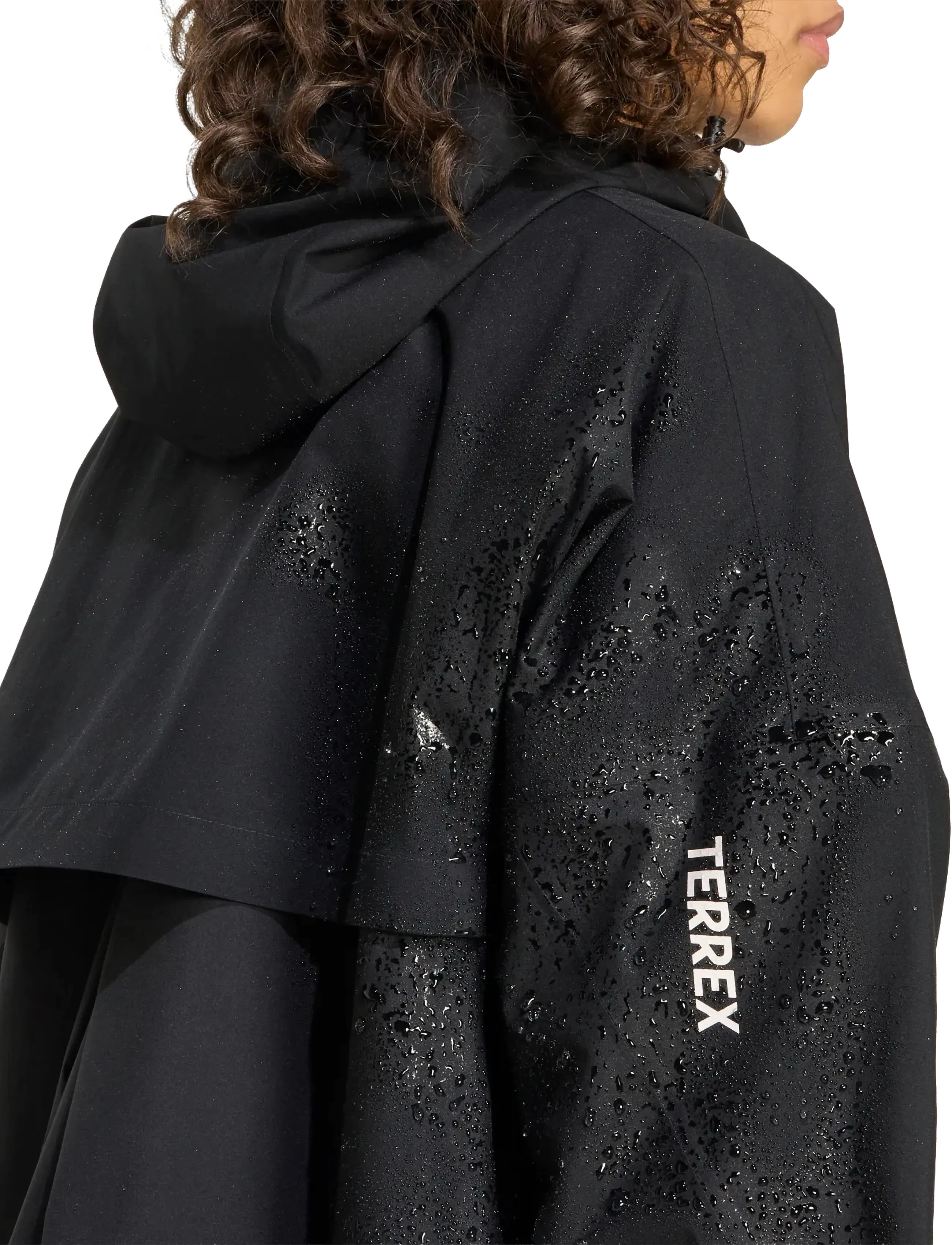 adidas Terrex - W MT 2L R PARK - friluftsjackor - black - 5