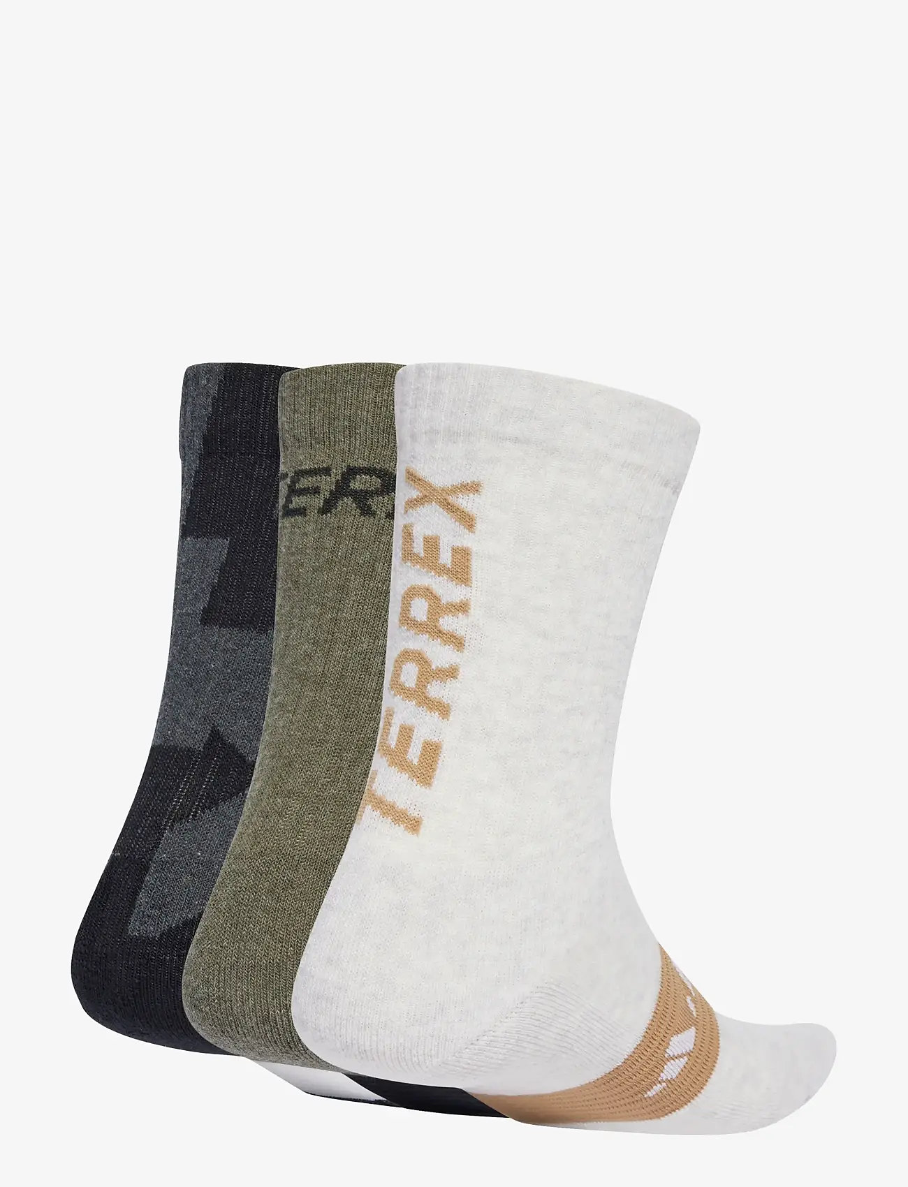 adidas Terrex - TRX MT SCK 3PP - sportsocken - black/olistr/white - 1