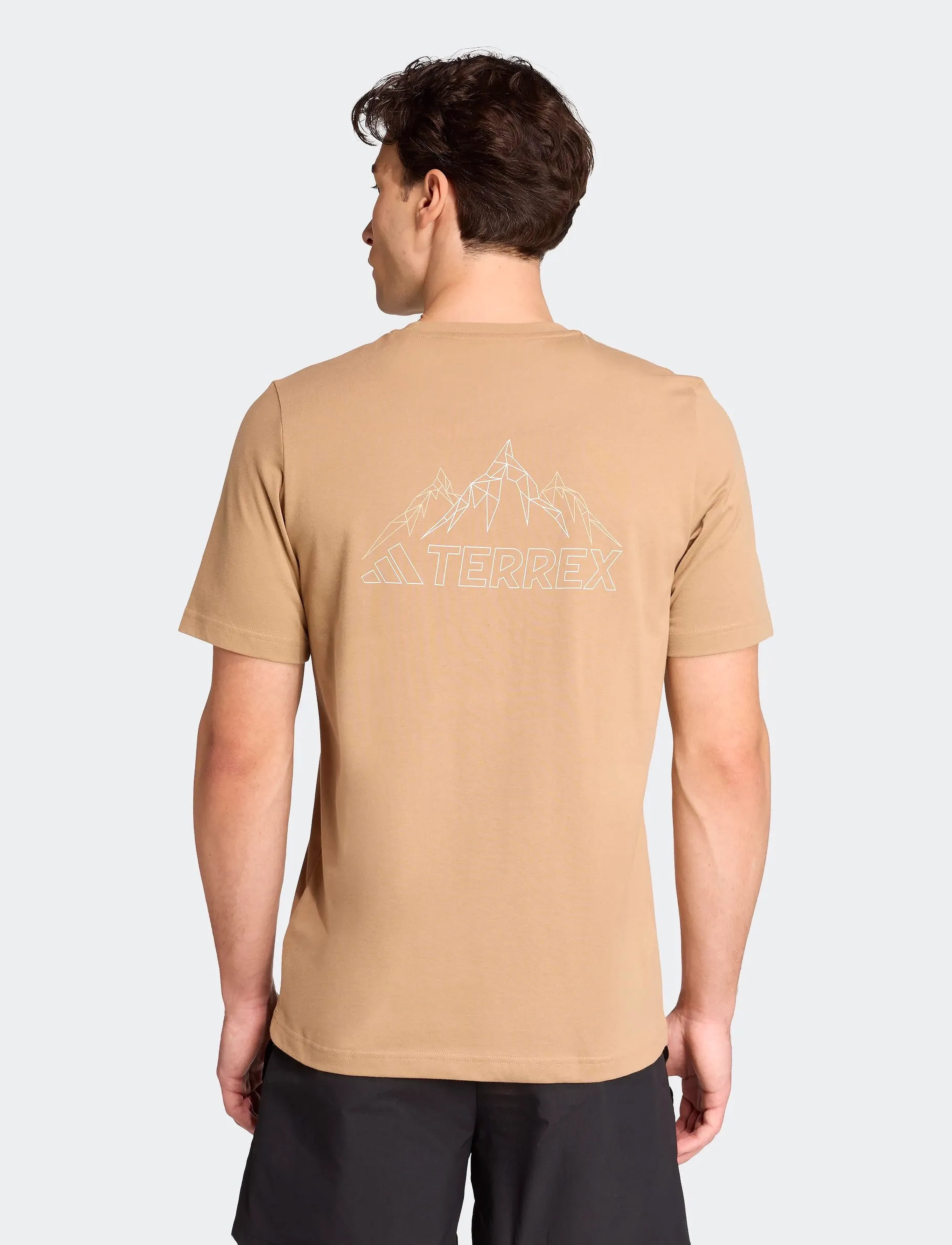 adidas Terrex - TX MOUNTAIN TEE - alussärgid ja t-särgid - cardbo - 2