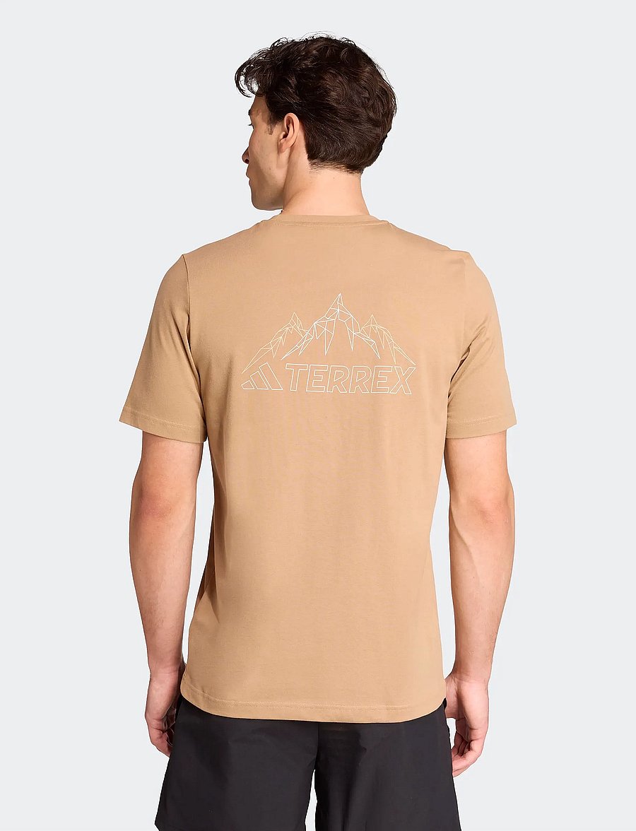 adidas Terrex - TX MOUNTAIN TEE - oberteile & t-shirts - cardbo - 2