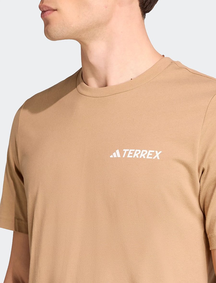 adidas Terrex - TX MOUNTAIN TEE - oberteile & t-shirts - cardbo - 5