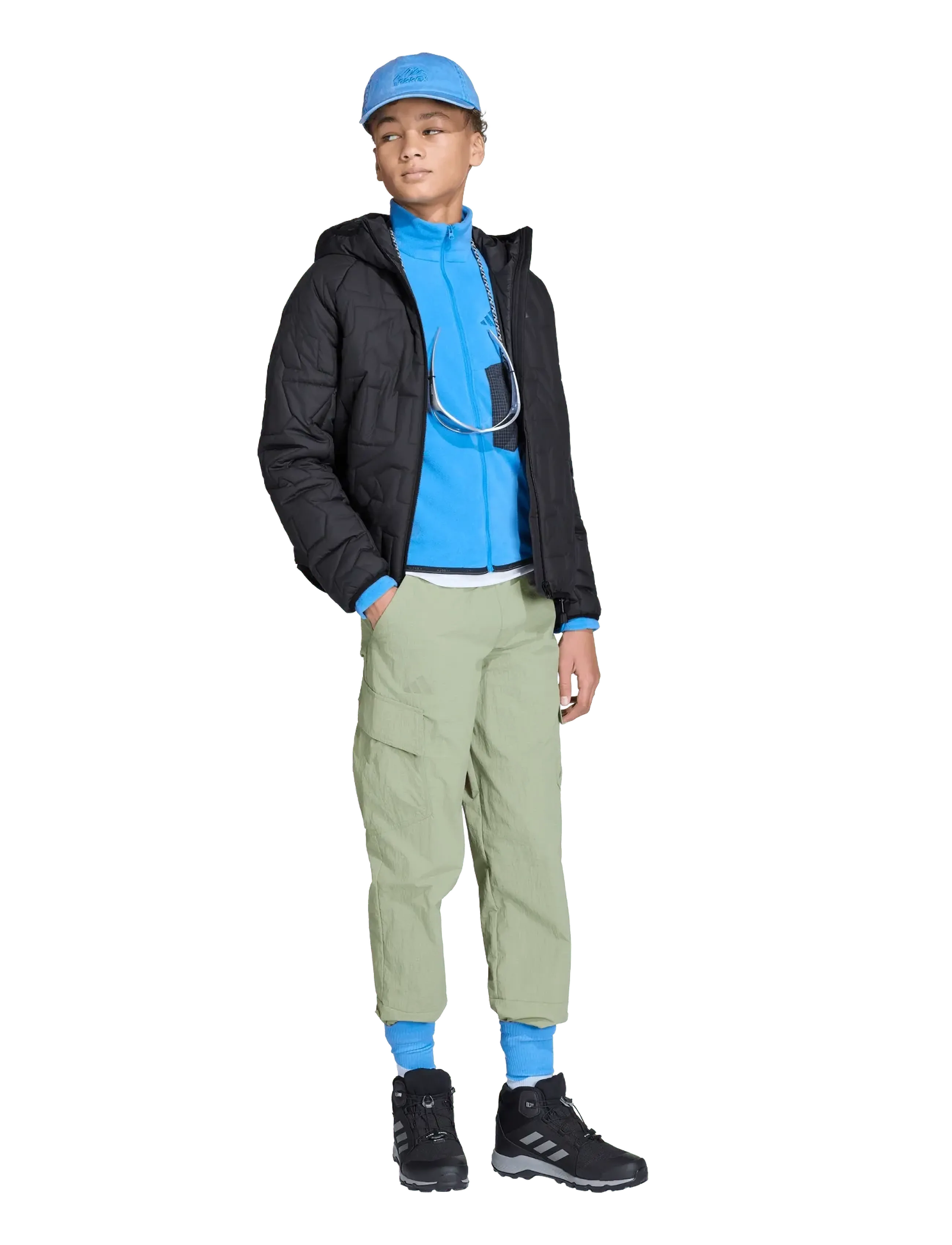 adidas Terrex - K XPR PD JKT - quiltade jackor - black - 3