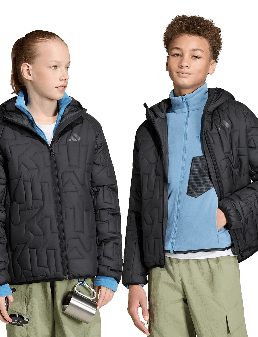 adidas Terrex - K XPR PD JKT - quilted jackets - black - 4