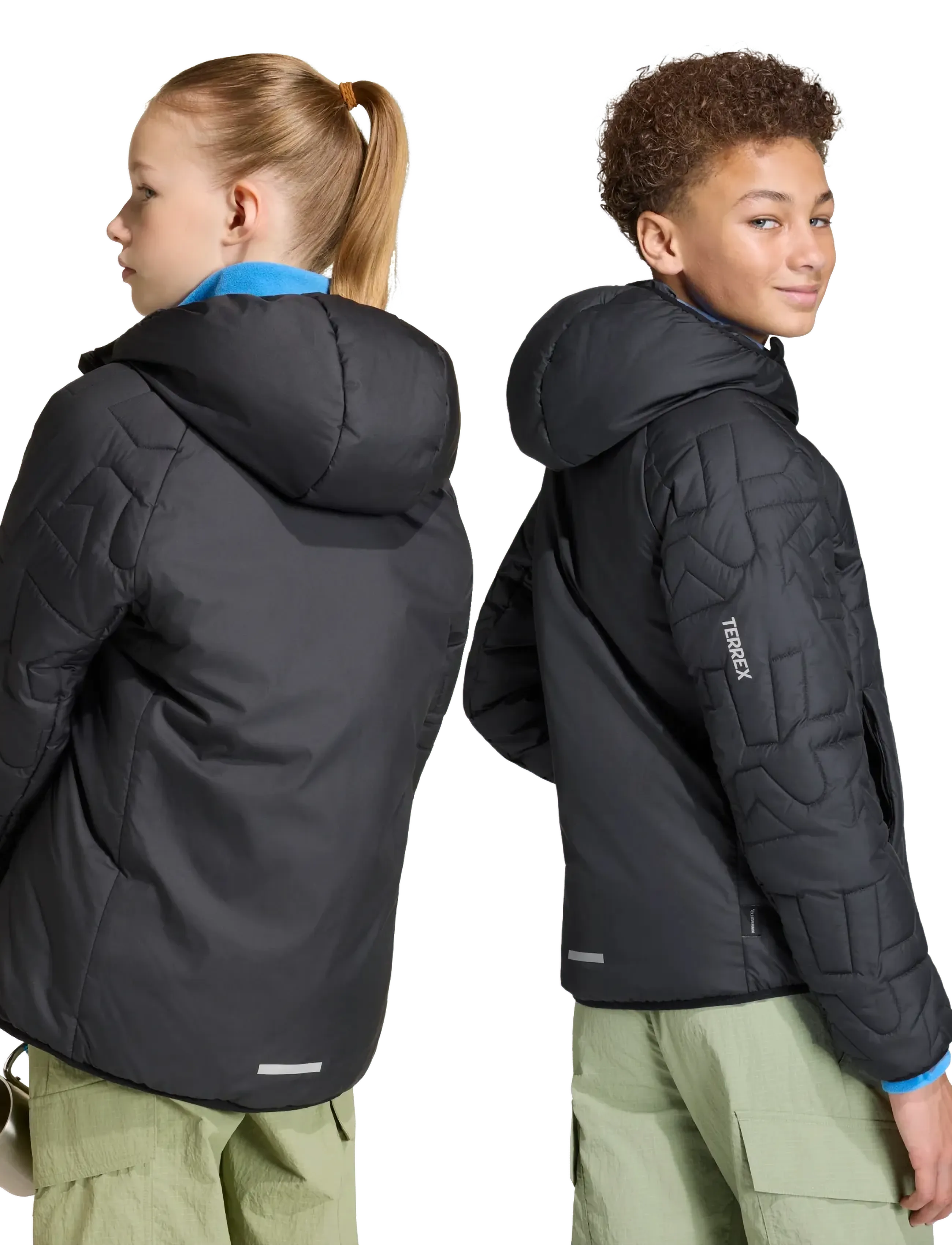 adidas Terrex - K XPR PD JKT - quiltade jackor - black - 5