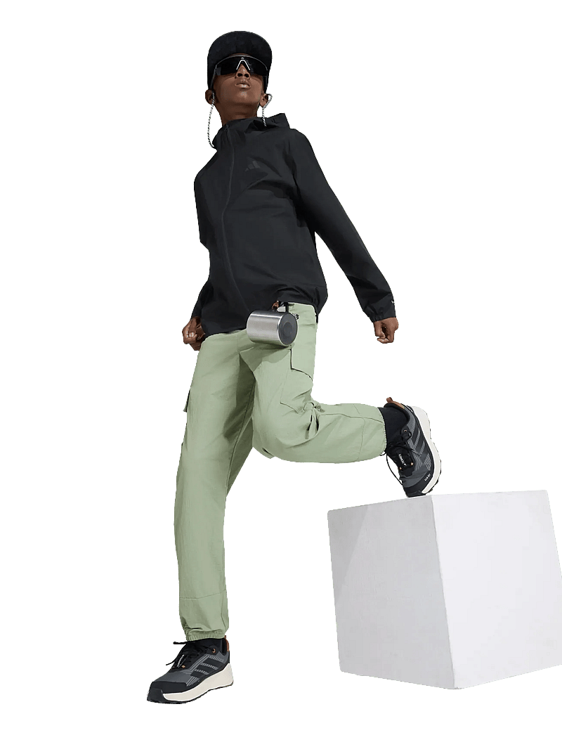 adidas Terrex - K MT 2L RAIN J - shell jakid - black/black - 3