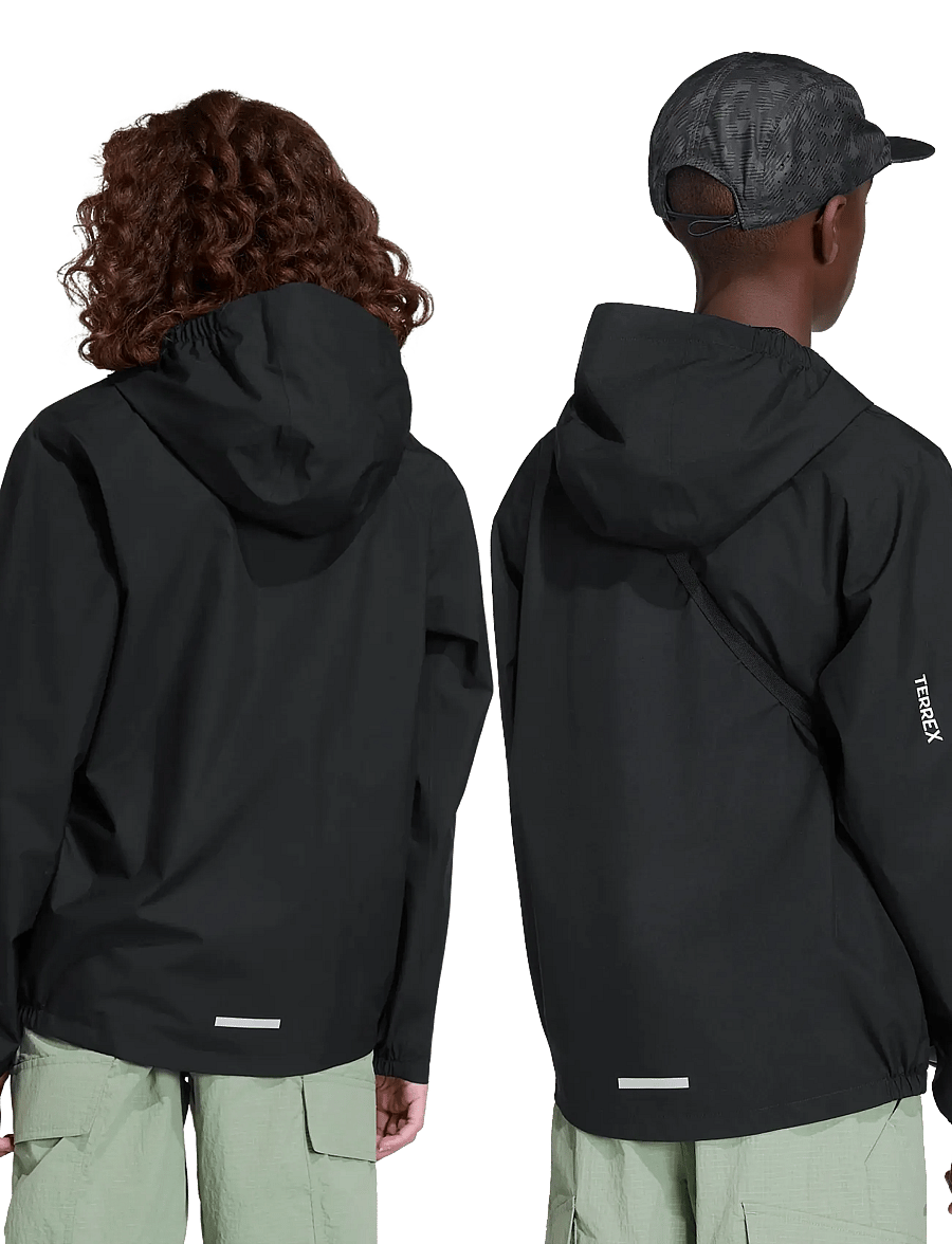 adidas Terrex - K MT 2L RAIN J - black/black - 5