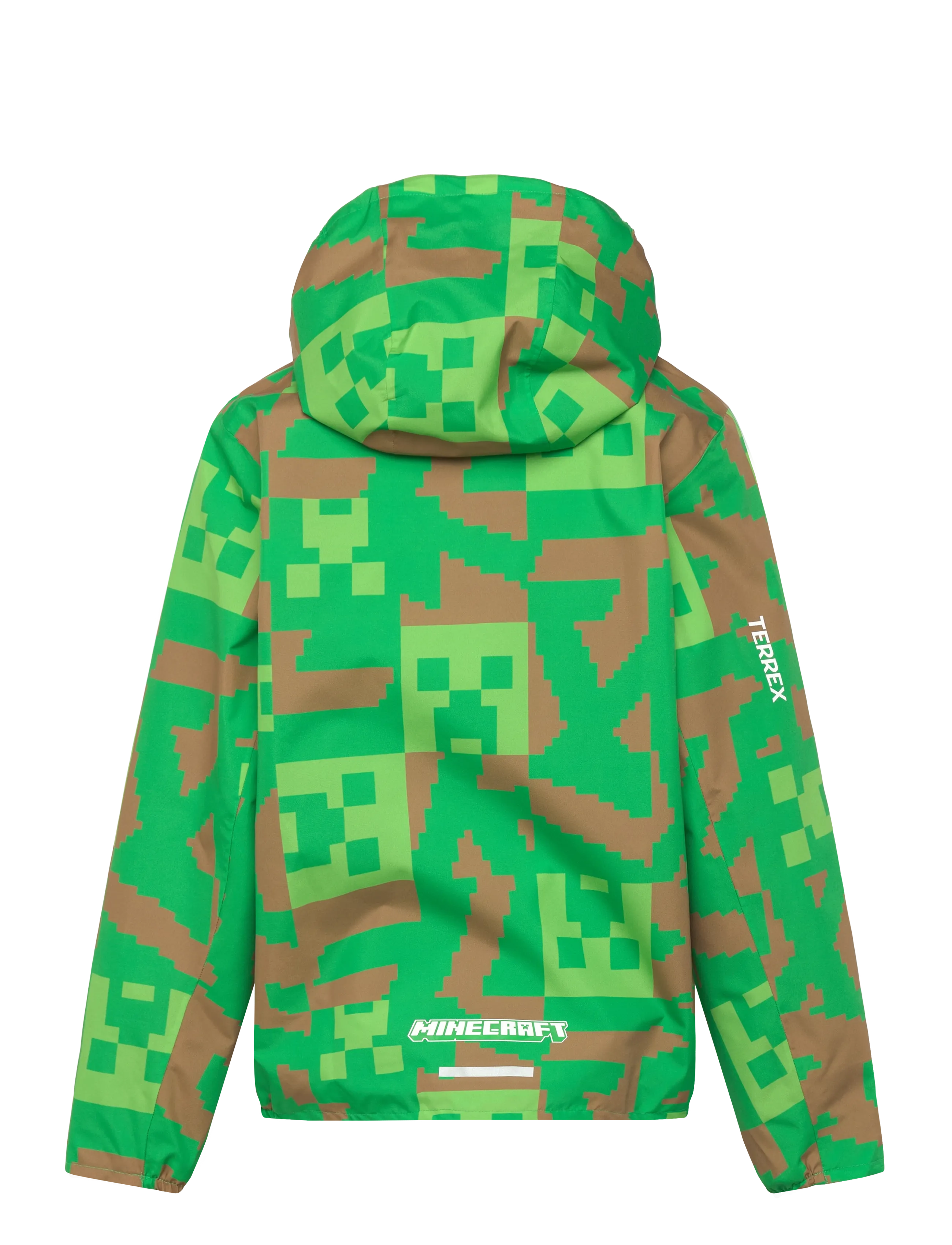 adidas Terrex - K MC MT RN JKT - regnjackor - vivgrn/brndes/seluli - 2