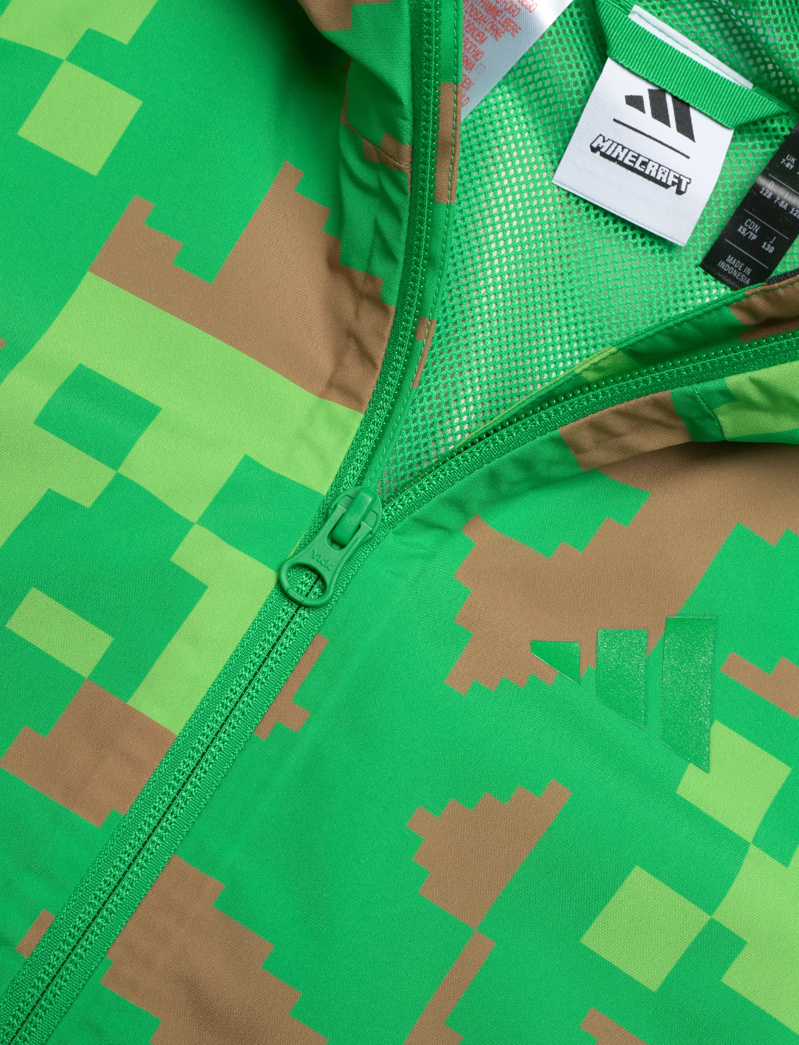 adidas Terrex - K MC MT RN JKT - regnjackor - vivgrn/brndes/seluli - 3