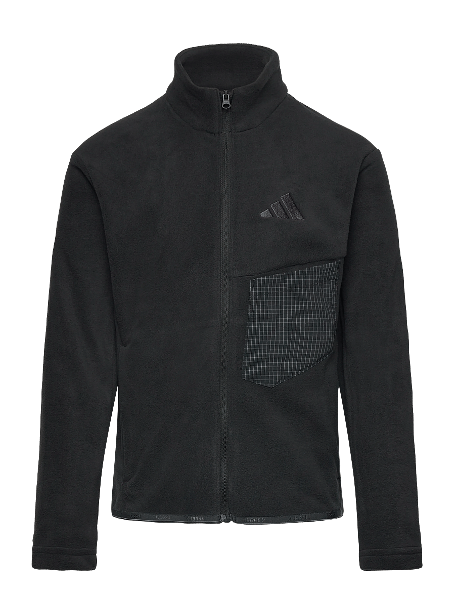 adidas Terrex - K MT FZ FLEECE - fleecejacken - black - 1