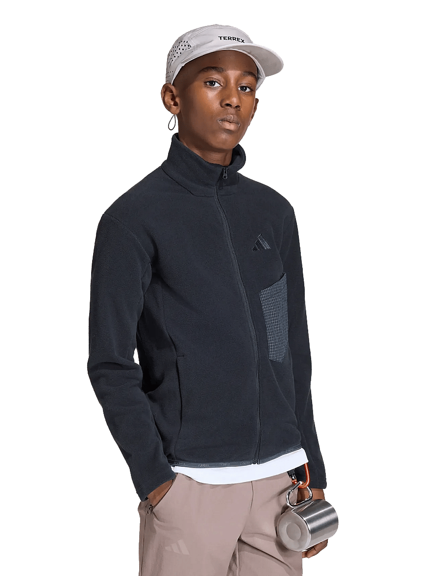 adidas Terrex - K MT FZ FLEECE - fleecejacken - black - 0