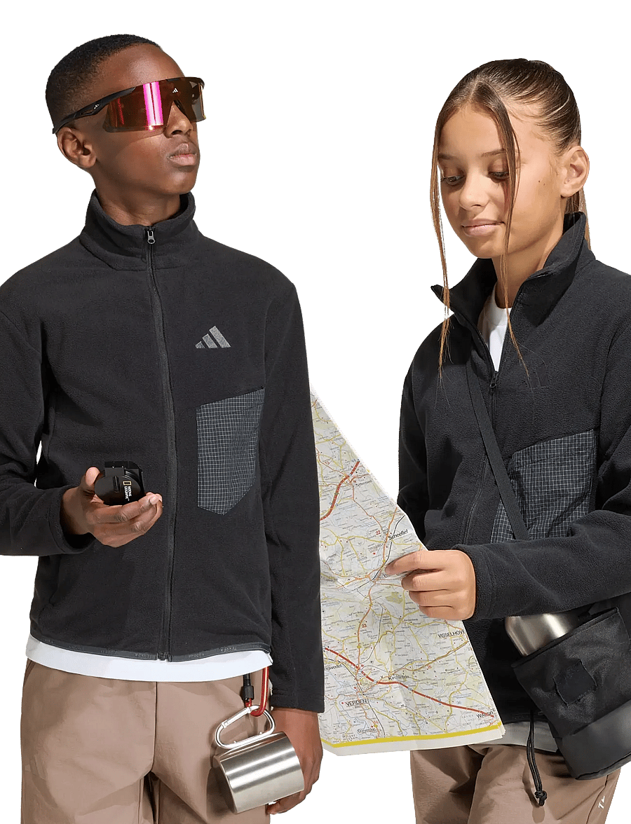 adidas Terrex - K MT FZ FLEECE - fleecejacken - black - 4