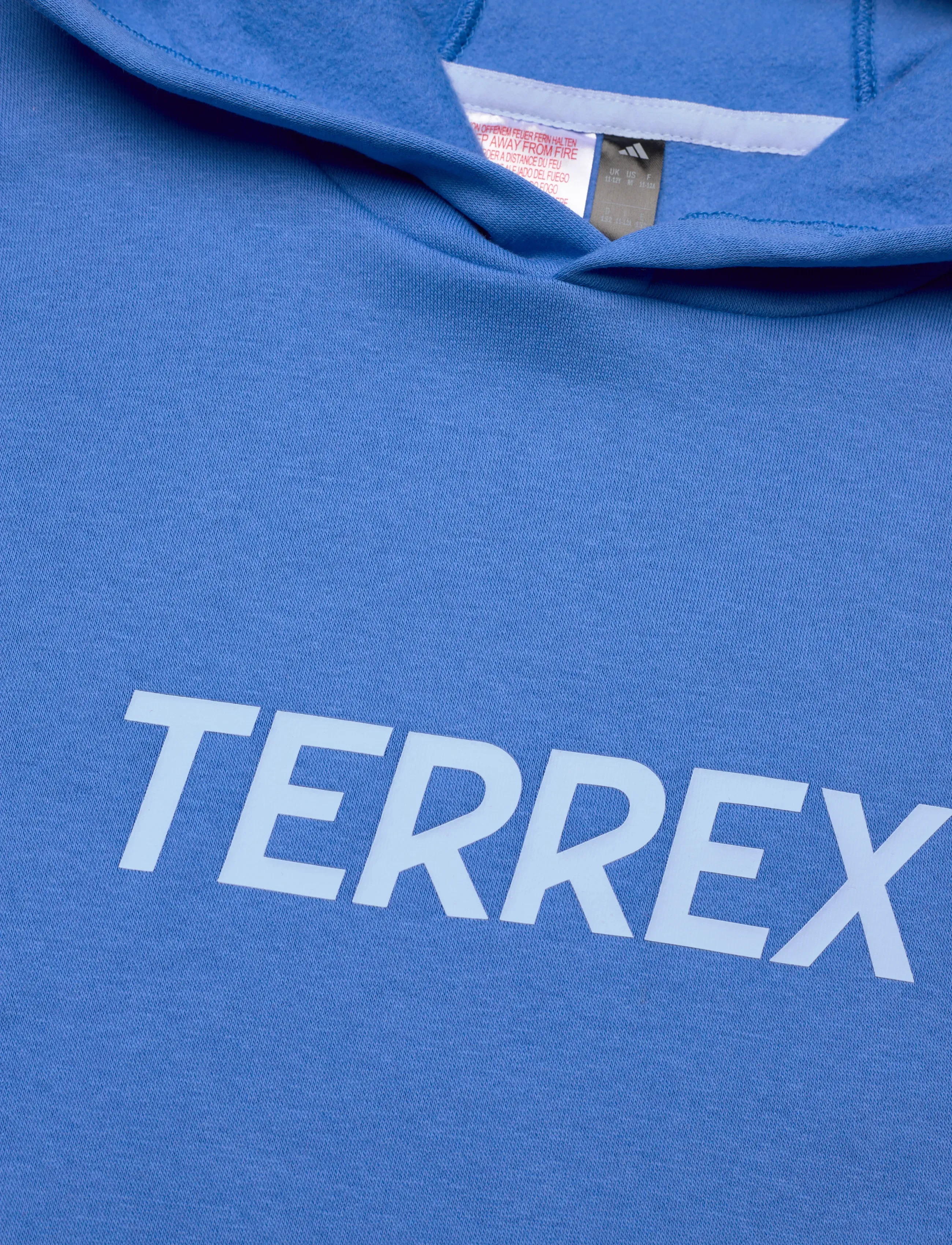 adidas Terrex - K MT LOGO HD - hoodies - rayblu - 2