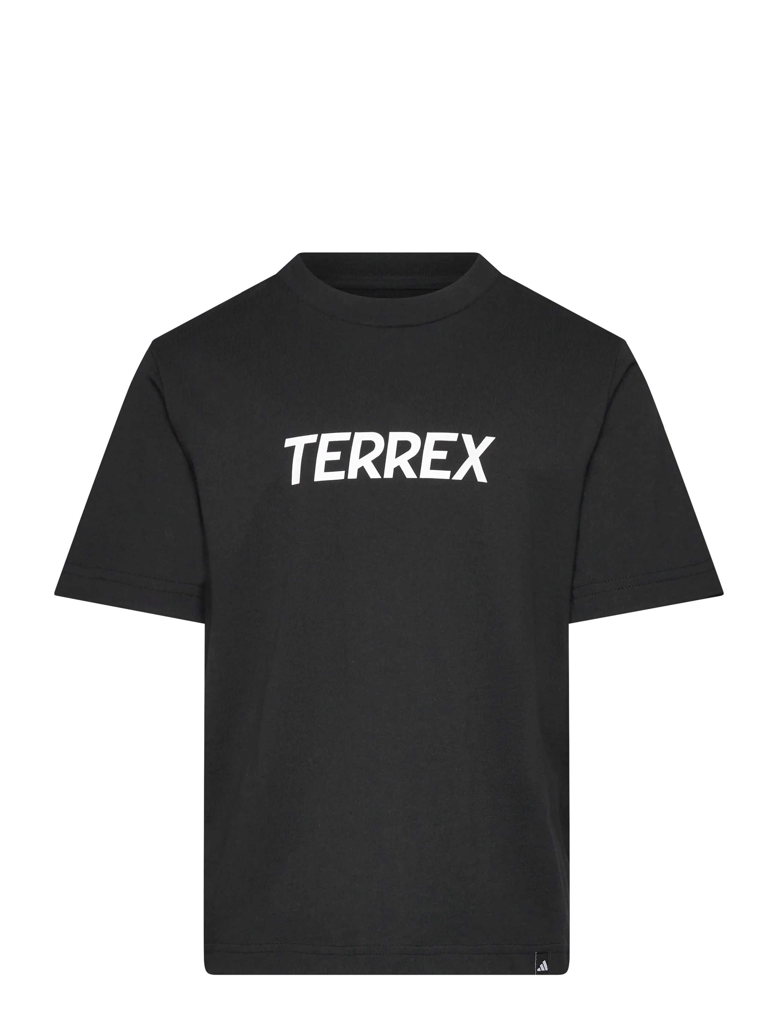adidas Terrex K Mt Logo Tee, 176, Black, T-Shirts > Kortærmede, Børn