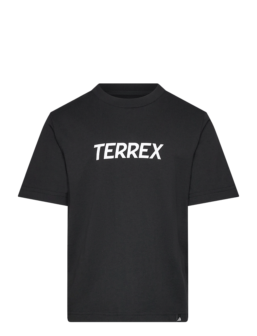 adidas Terrex - K MT LOGO TEE - kurzärmelige - black - 0