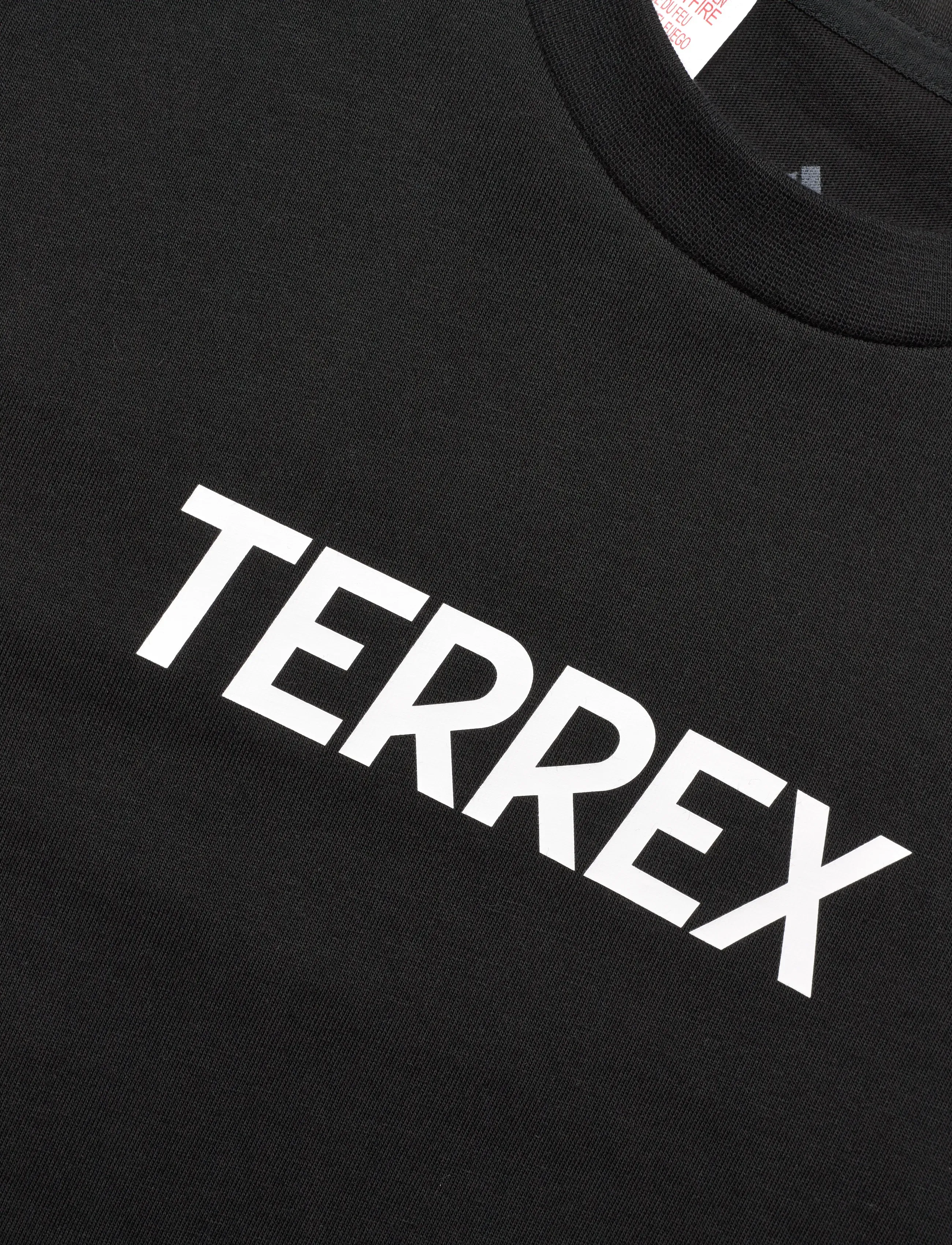 adidas Terrex - K MT LOGO TEE - lühikeste varrukatega t-särgid - black - 2