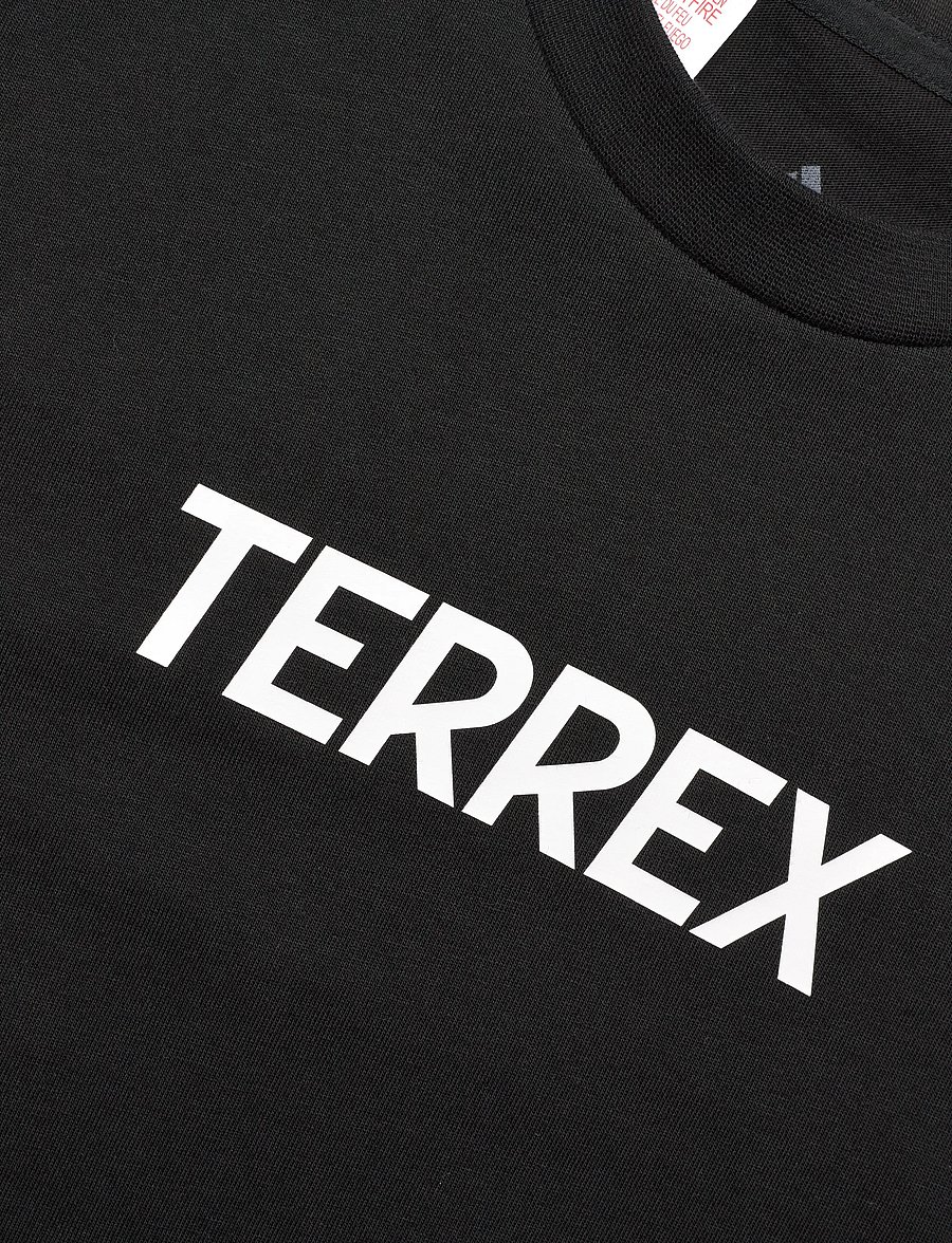 adidas Terrex - K MT LOGO TEE - kurzärmelige - black - 2