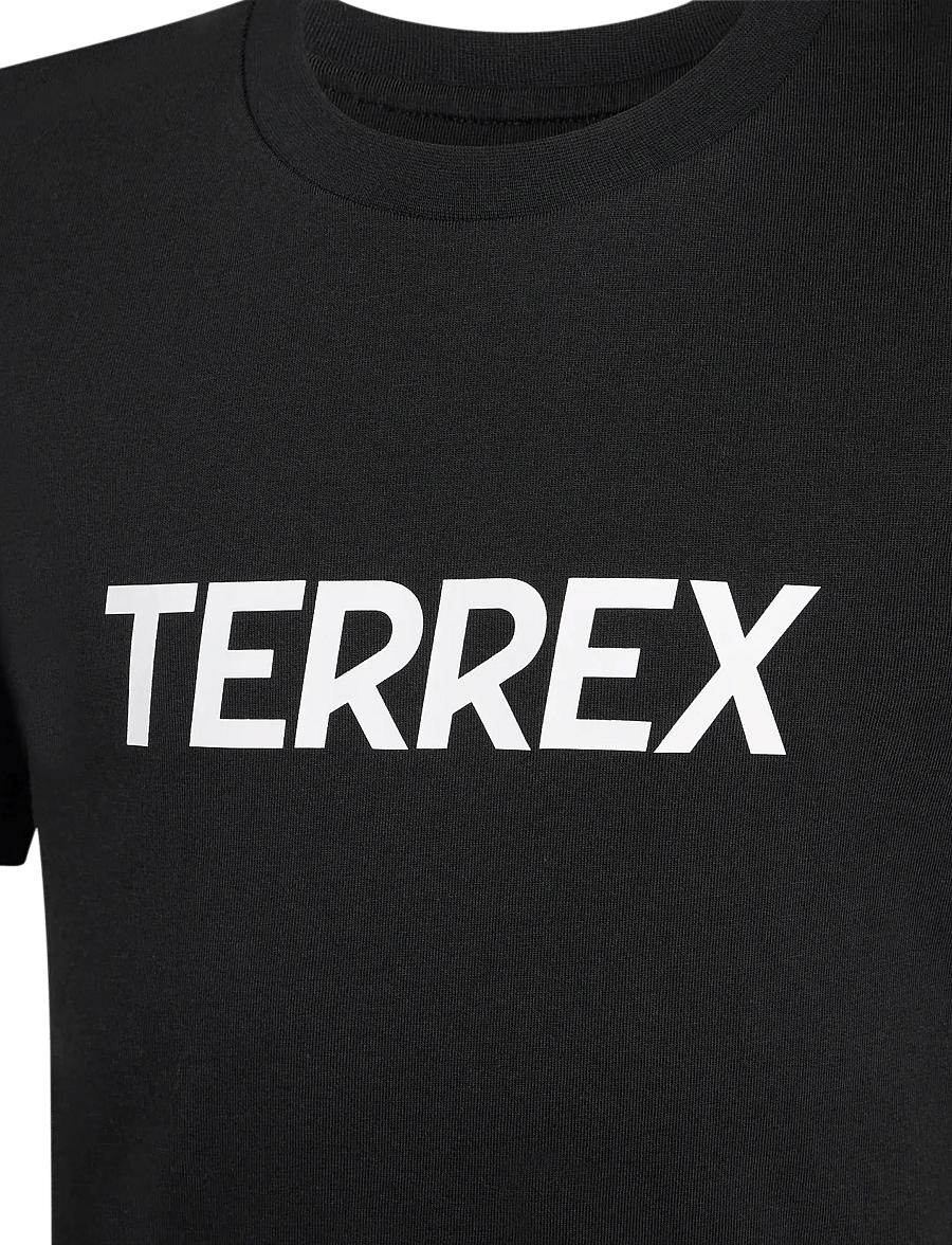 adidas Terrex - K MT LOGO TEE - kurzärmelige - black - 3