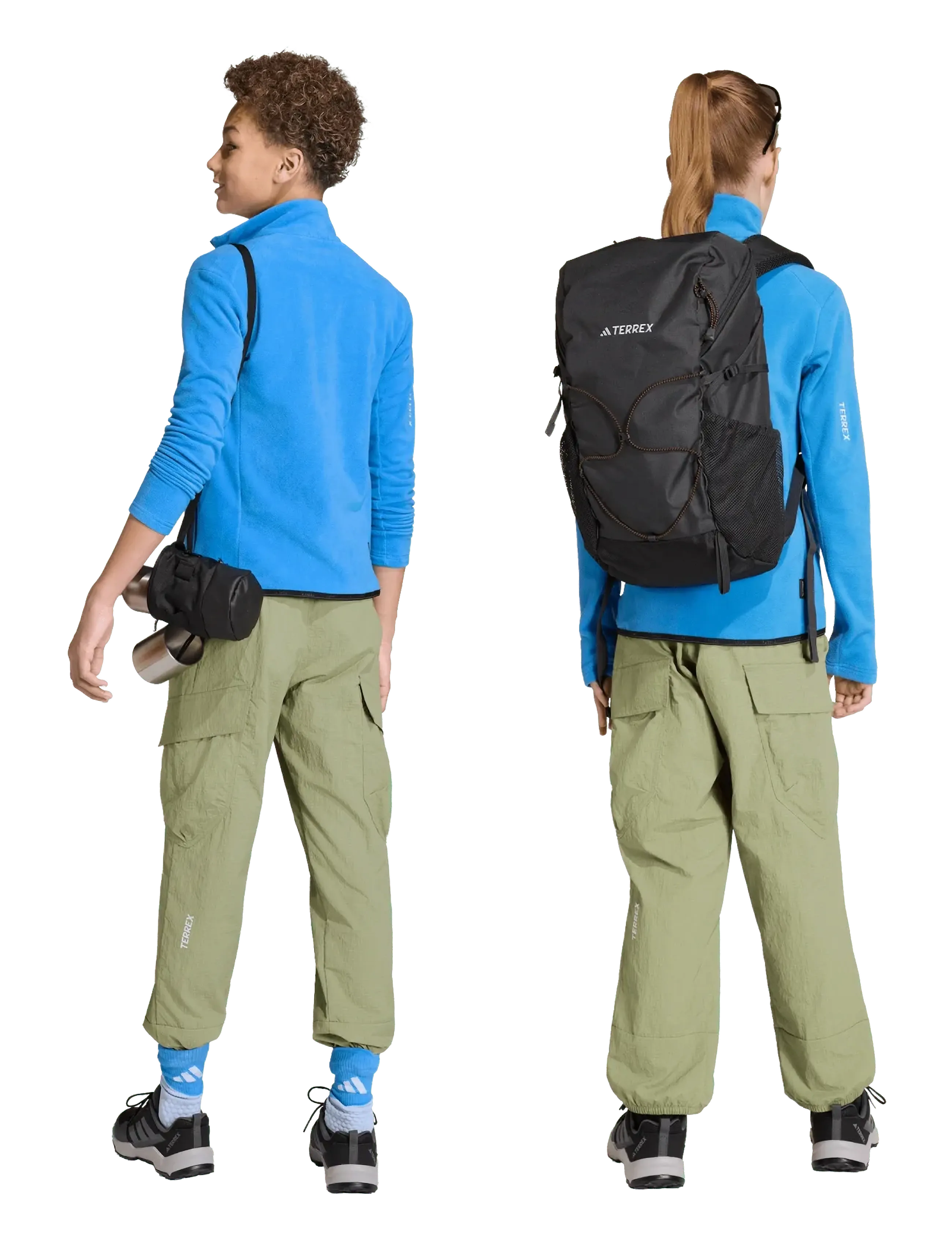 adidas Terrex - K XPL CARGO PT - outdoorhosen - tengrn - 4