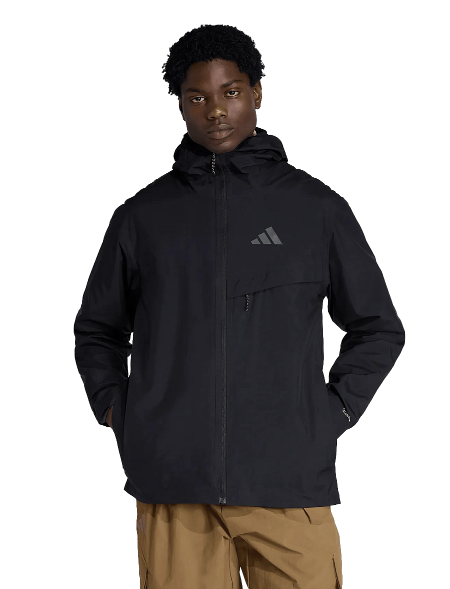adidas Terrex - MT 2L RAIN J - vihmamantlid - black - 2