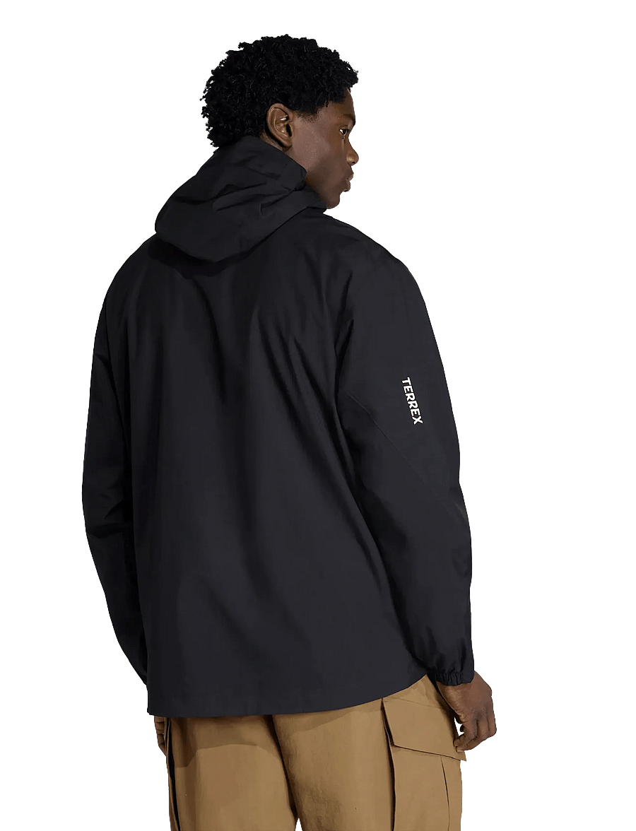adidas Terrex - MT 2L RAIN J - vihmamantlid - black - 4