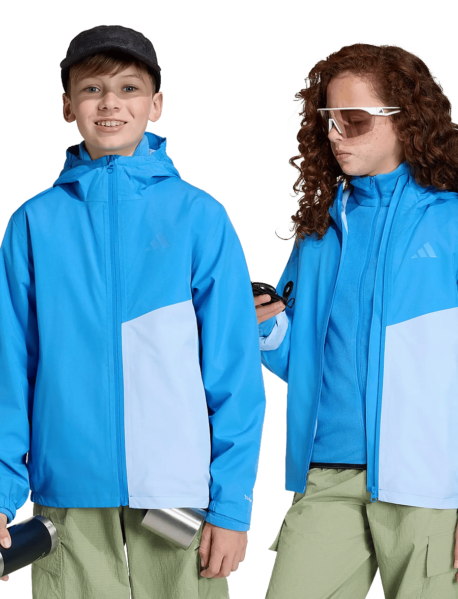 adidas Terrex - K MT 2L RAIN J - rayblu/globlu - 3