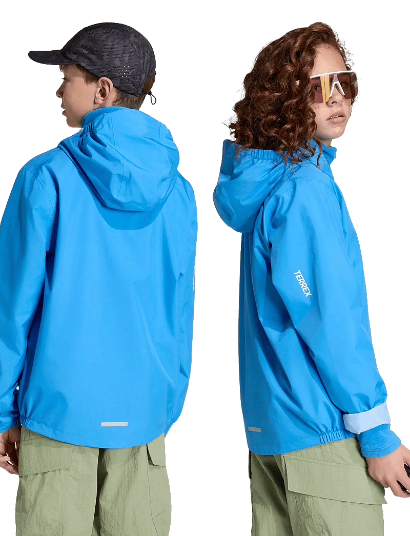 adidas Terrex - K MT 2L RAIN J - skaljakker - rayblu/globlu - 4