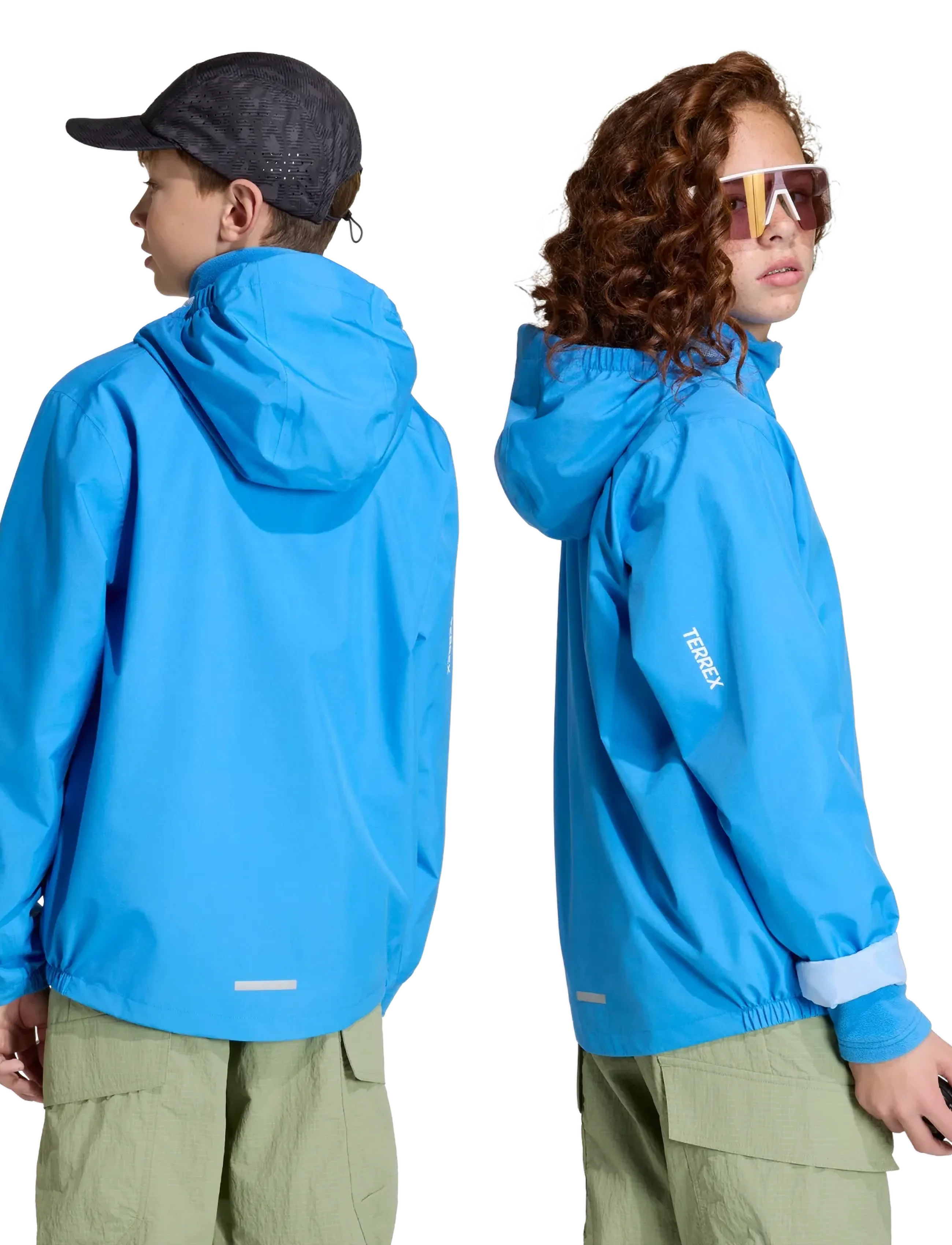 adidas Terrex - K MT 2L RAIN J - rayblu/globlu - 4