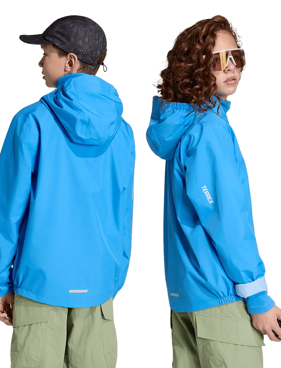 adidas Terrex - K MT 2L RAIN J - rayblu/globlu - 4