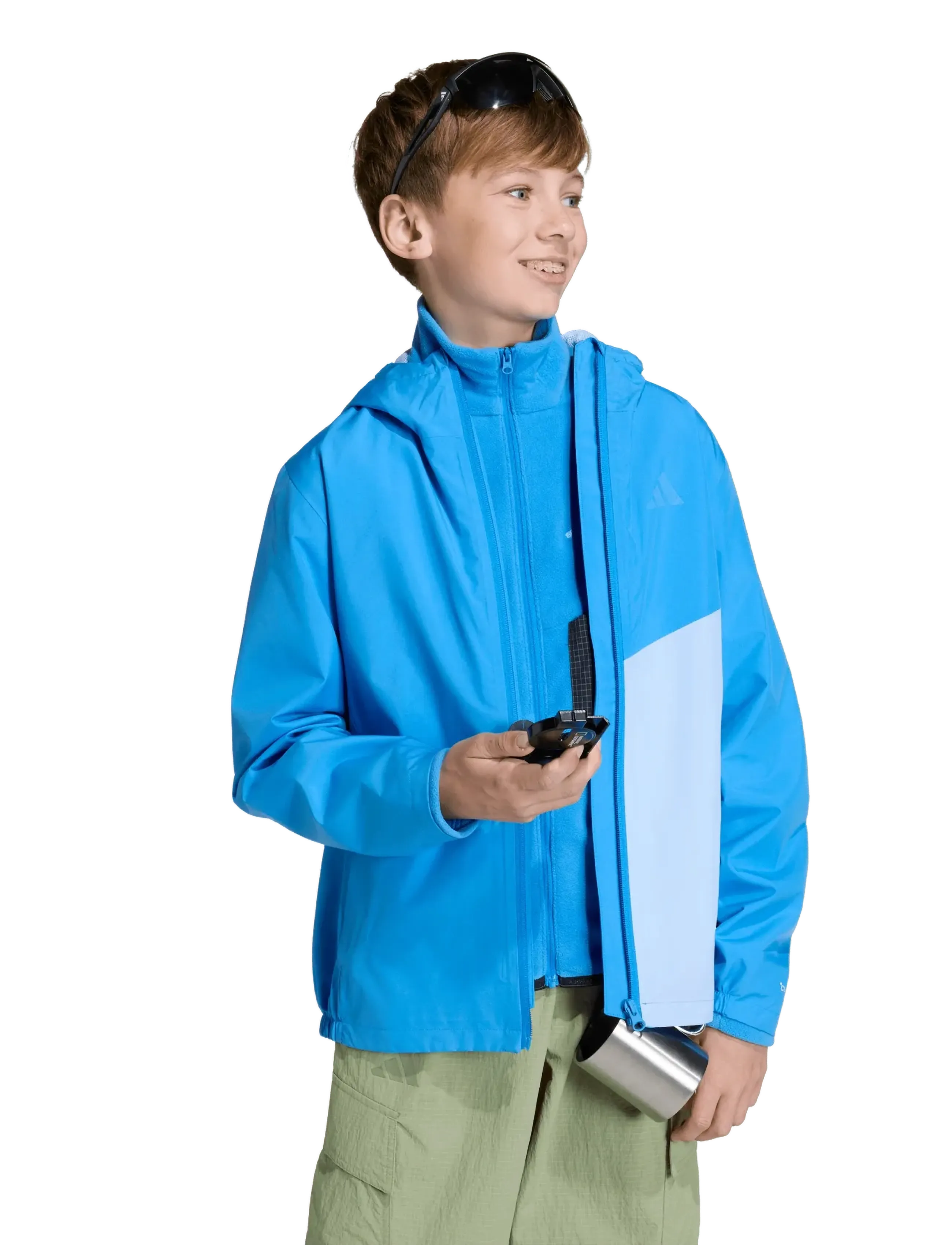 adidas Terrex - K MT 2L RAIN J - rayblu/globlu - 5