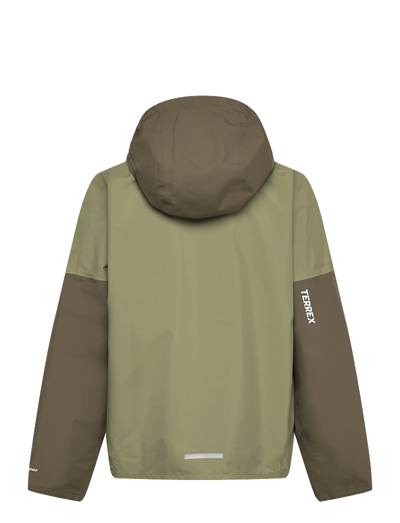 adidas Terrex - K XPL 2.5L ANOR - anoraks - olistr/tengrn - 1