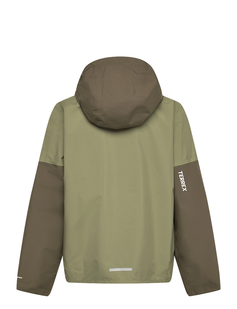 adidas Terrex - K XPL 2.5L ANOR - anorak stila jakas - olistr/tengrn - 1