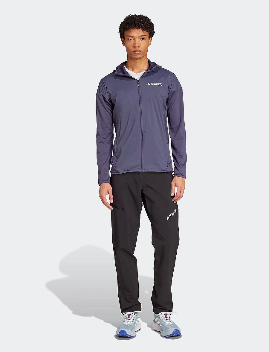 adidas Terrex - XPR WIND FL H - fleece & midlayer - shanav - 3