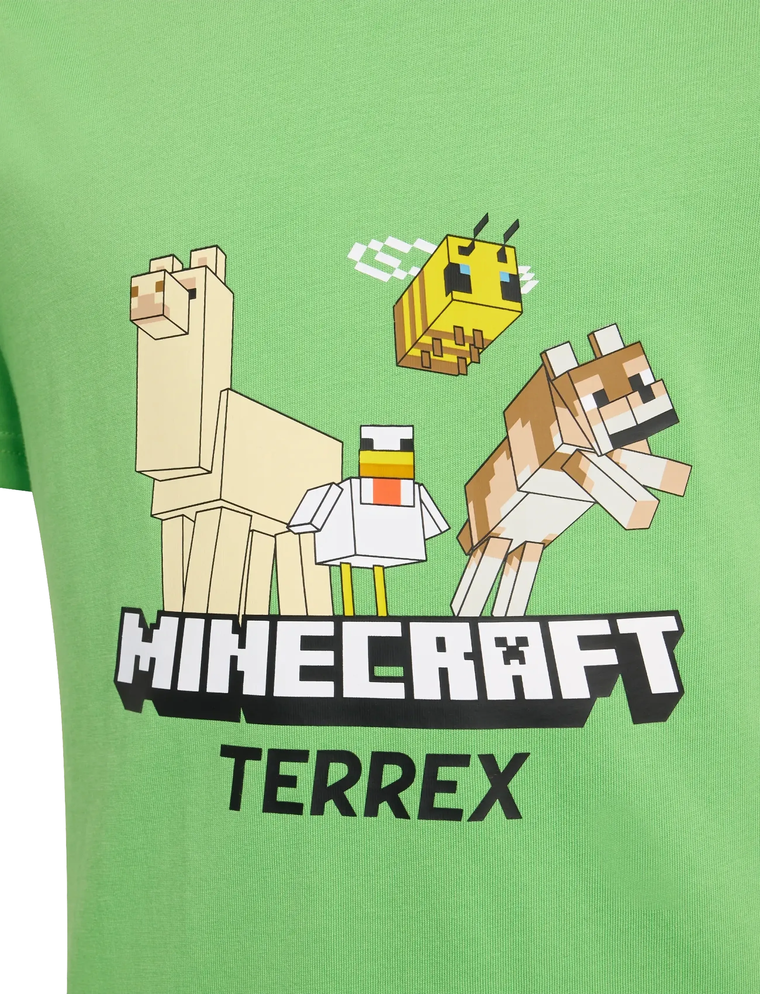 adidas Terrex K MC MT TEE - Oberteile - SELULI / green