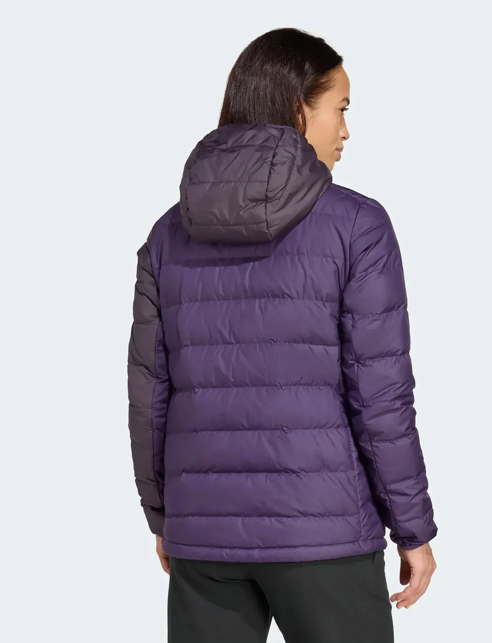 adidas Terrex - W MT DOWN H J - dunjakker - aurplu/aurbla - 3