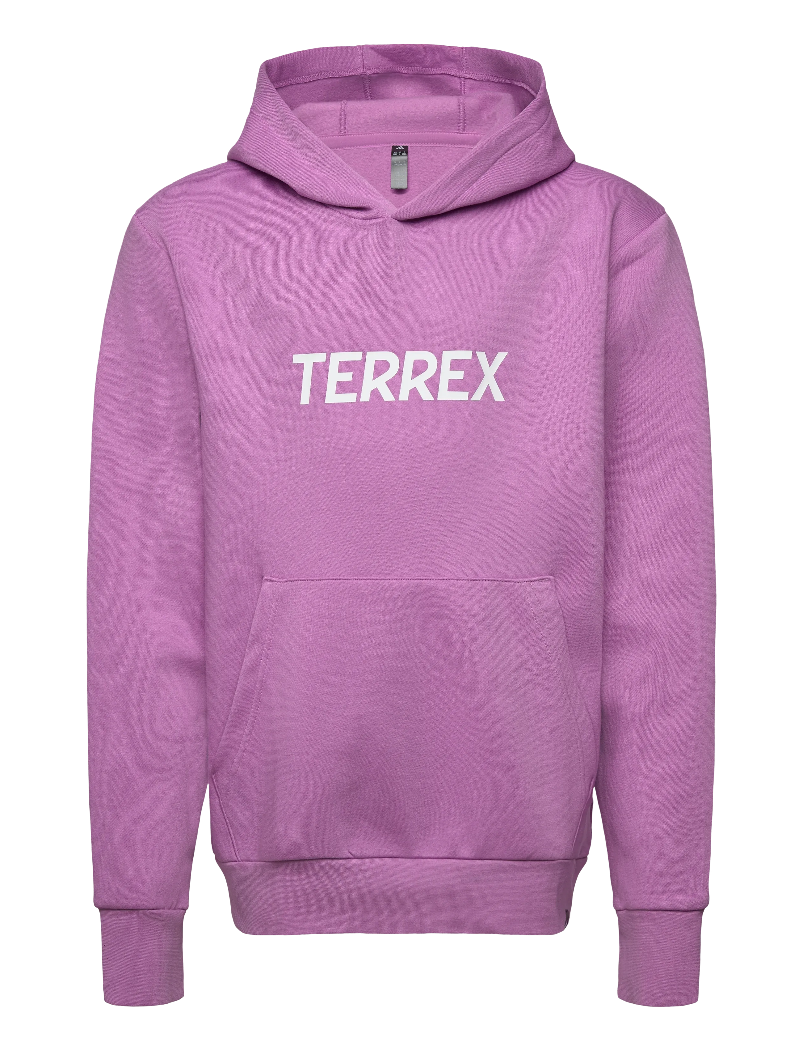 adidas Terrex K Mt Logo Hd, Børn, Hættetrøje, Lila, Str: 140