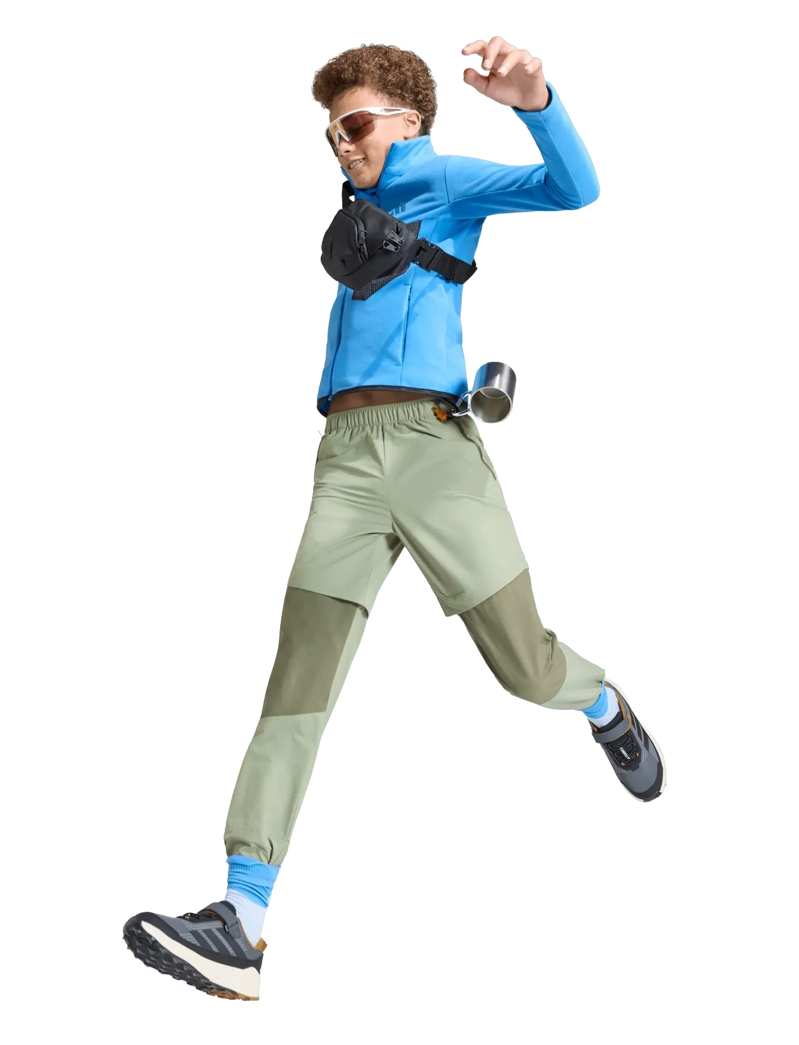 adidas Terrex - K MT FZ FLEECE - fleecejakker - rayblu - 3