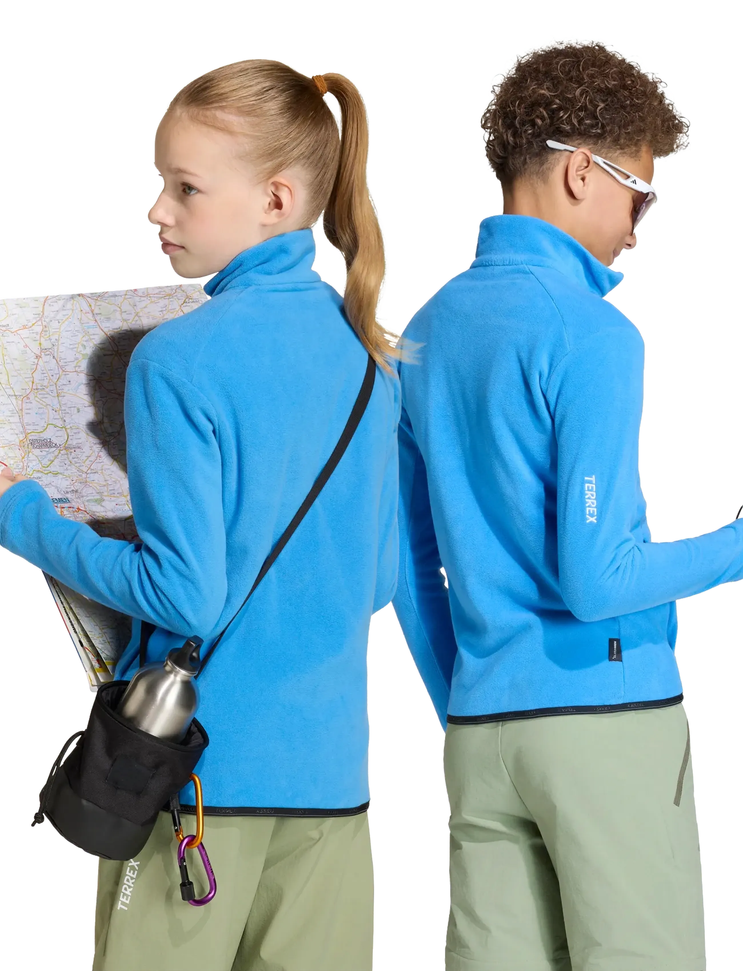 adidas Terrex - K MT FZ FLEECE - fleecejakker - rayblu - 5