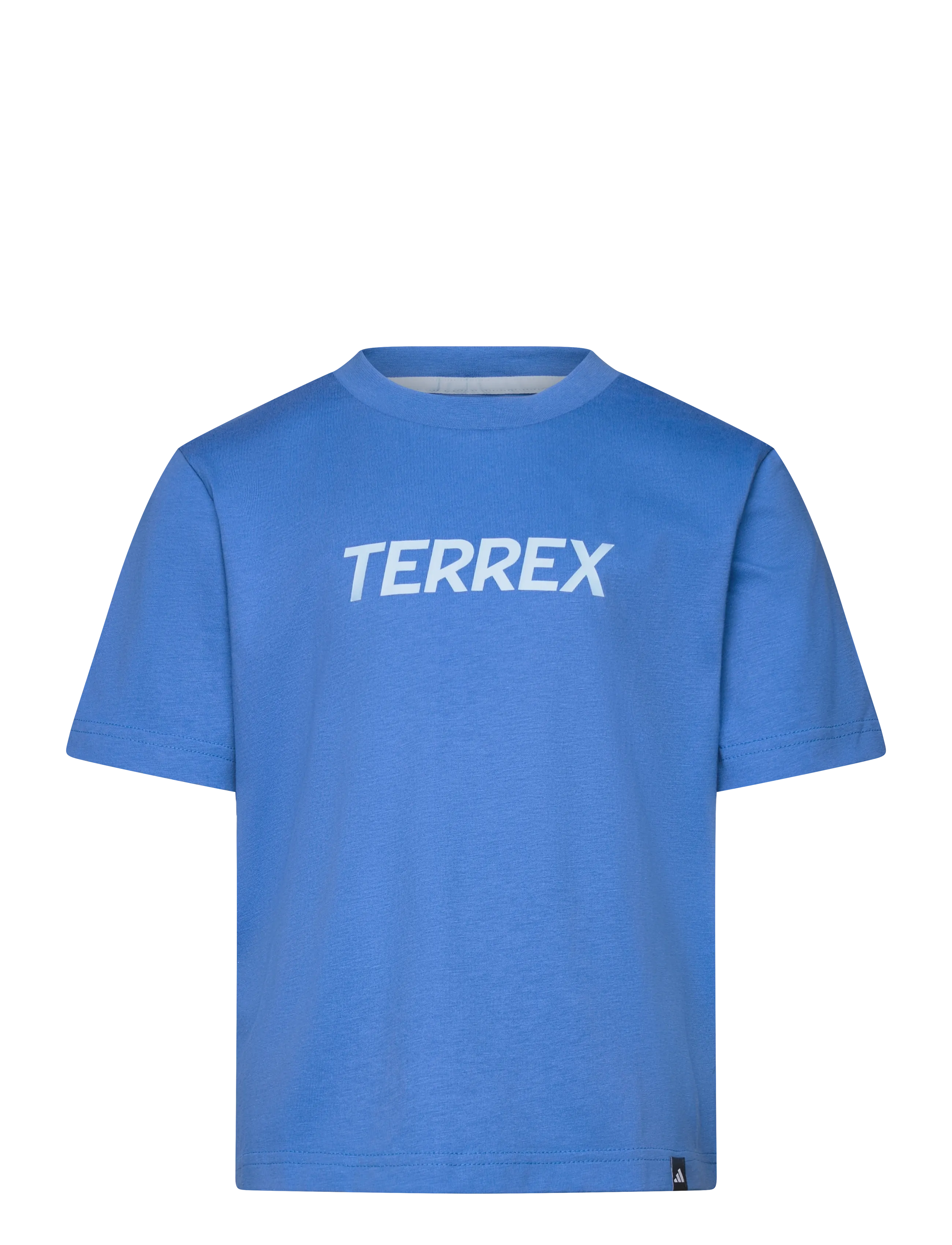 adidas Terrex K MT LOGO TEE - Oberteile - RAYBLU / blue
