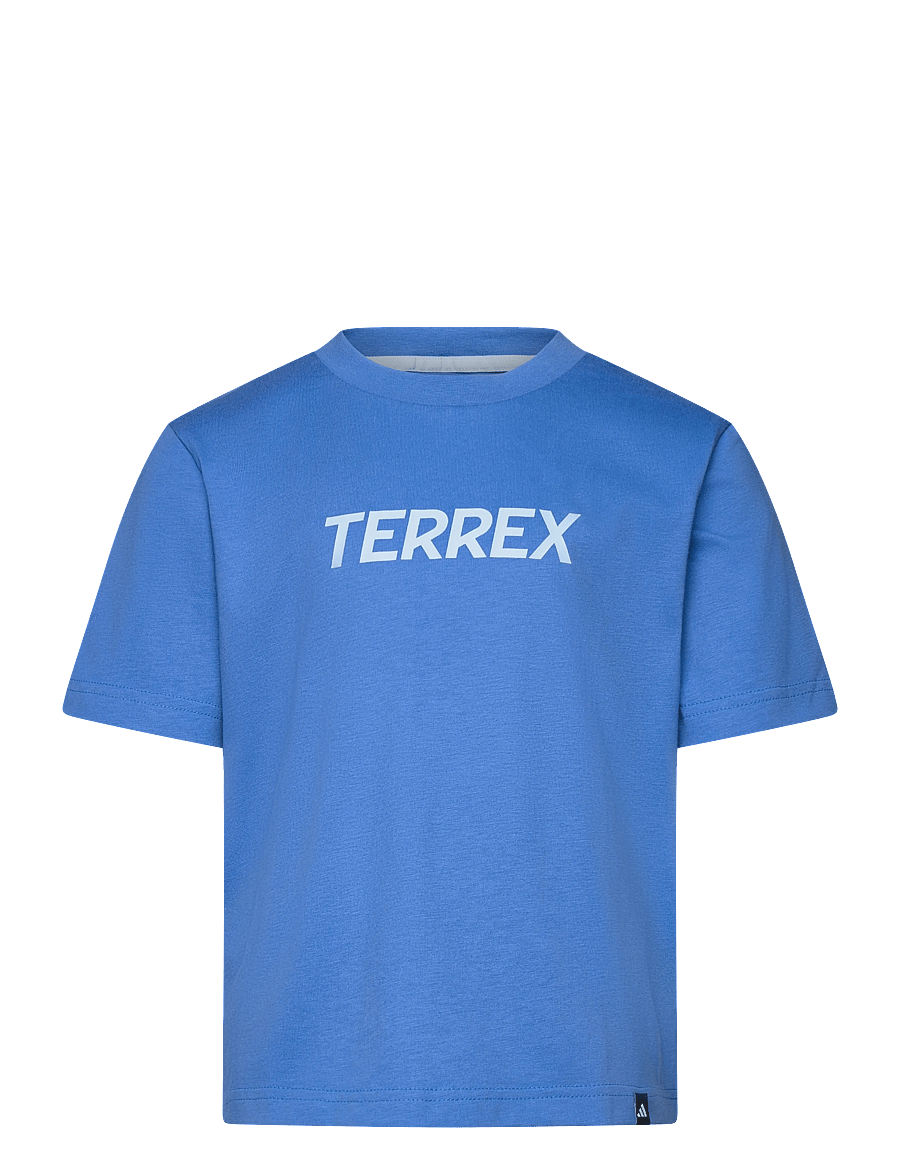 adidas Terrex - K MT LOGO TEE - kurzärmelige - rayblu - 0