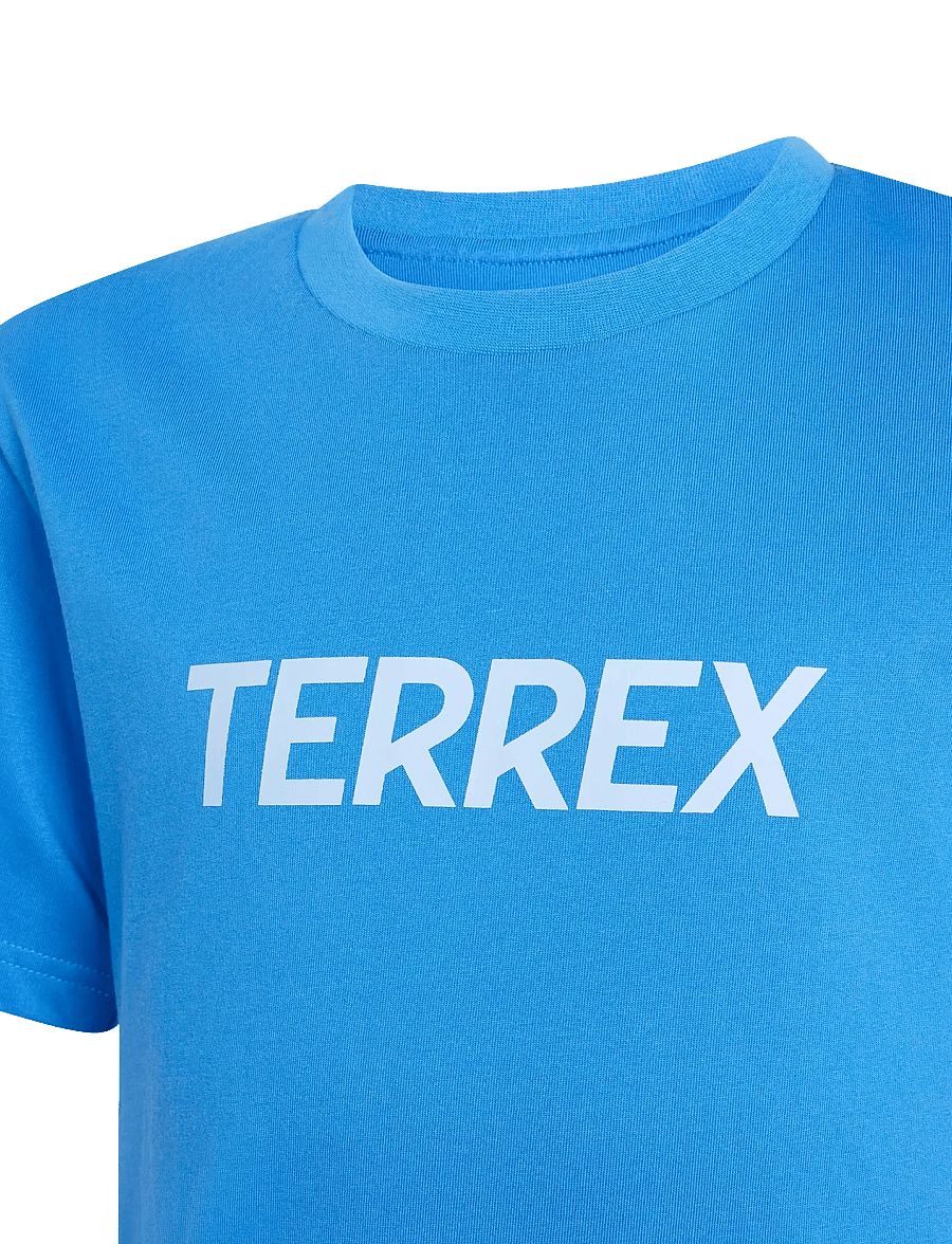 adidas Terrex - K MT LOGO TEE - kurzärmelige - rayblu - 3