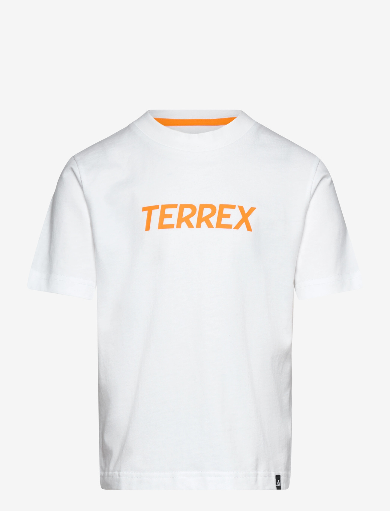 adidas Terrex - K MT LOGO TEE - kortærmede t-shirts - white - 0