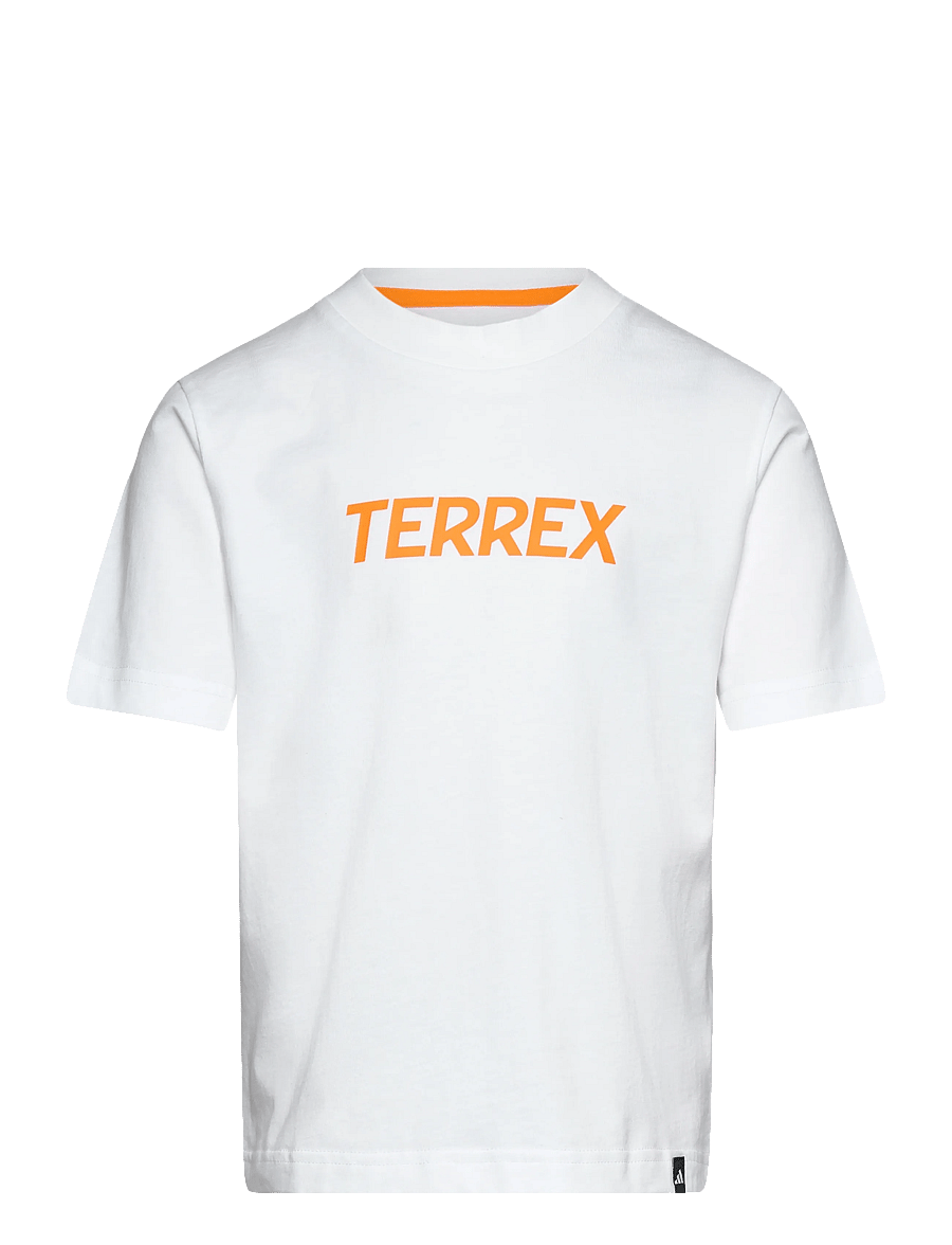 adidas Terrex - K MT LOGO TEE - kurzärmelige - white - 0