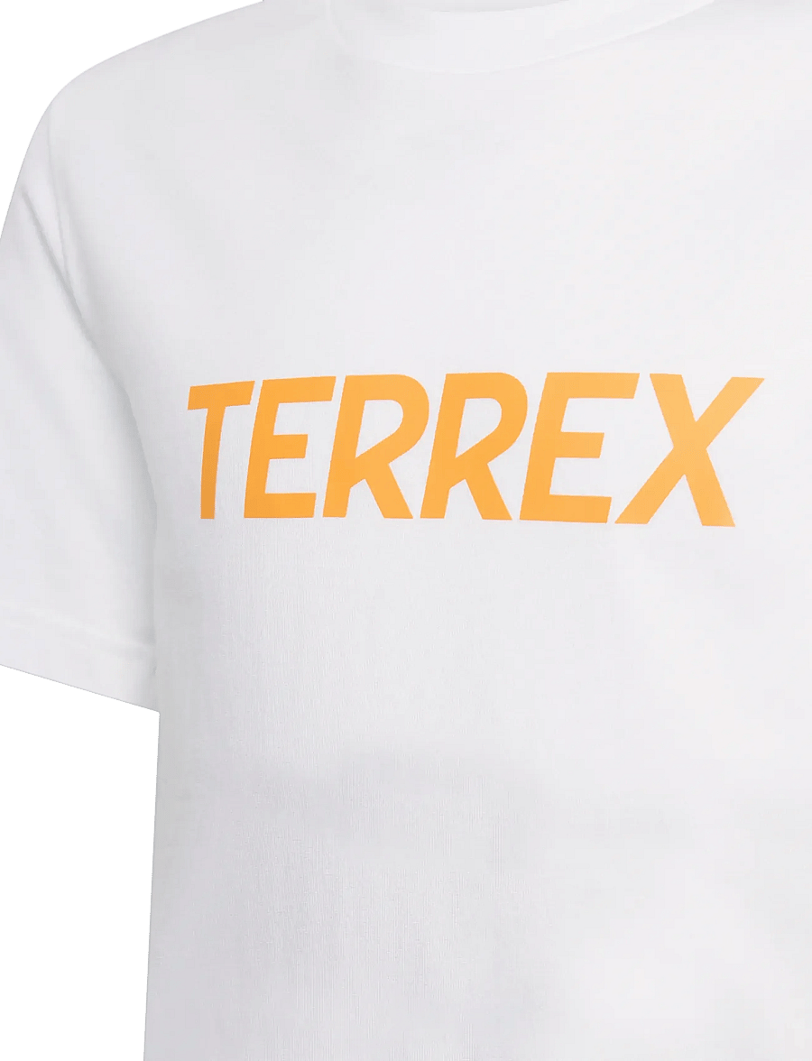adidas Terrex - K MT LOGO TEE - kurzärmelige - white - 3