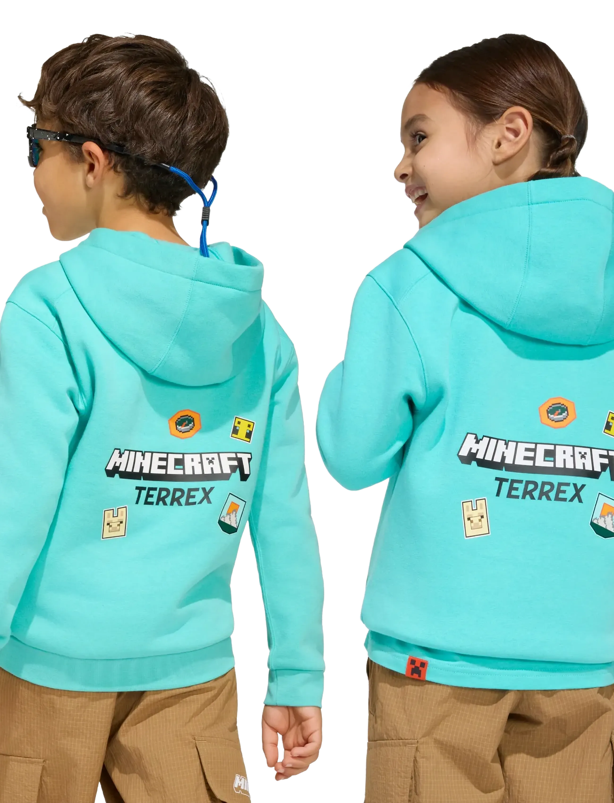 adidas Terrex - K MC MT HOODIE - hættetrøjer - semiru - 5