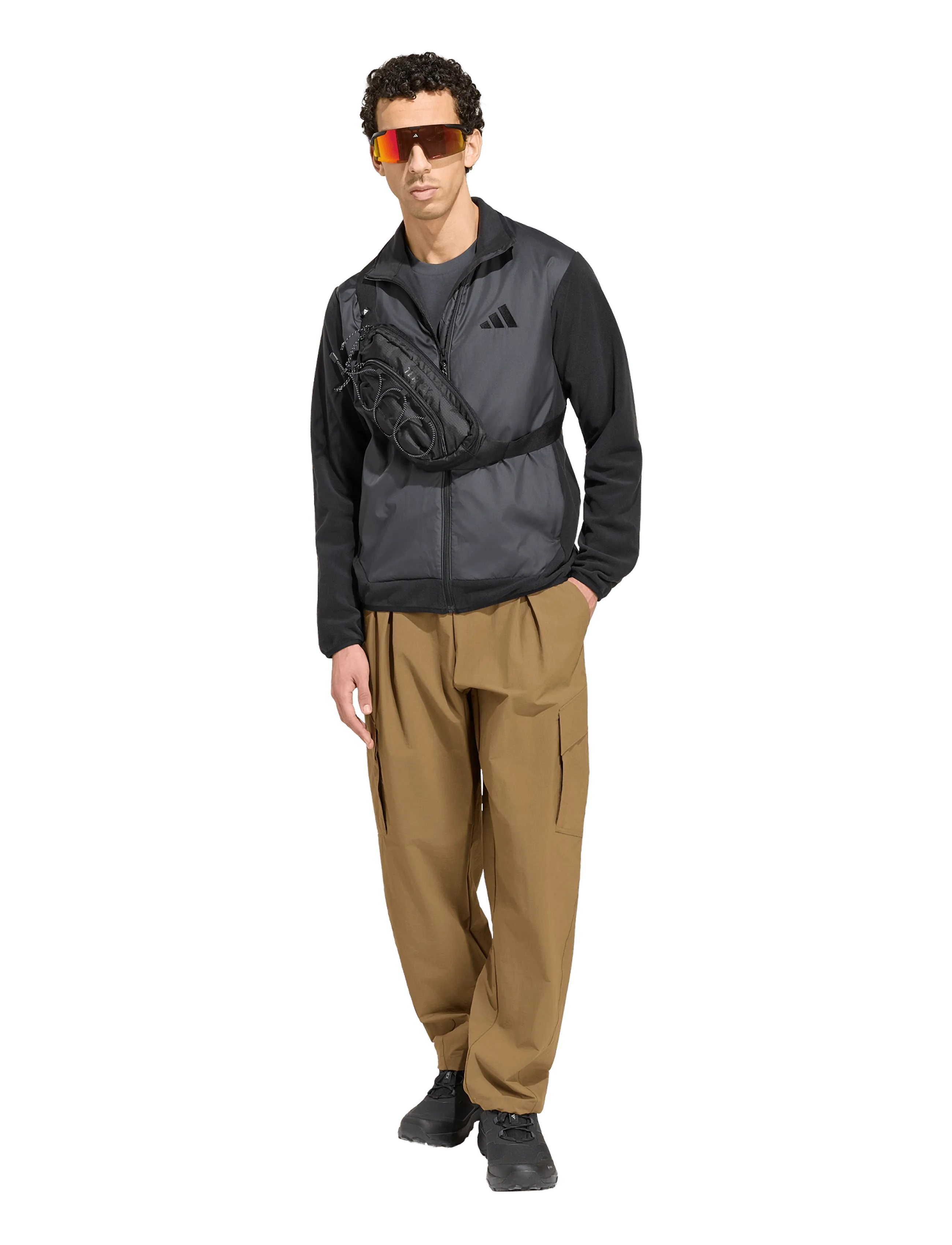 adidas Terrex - MT ESS WINDFL - fleece & midlayer - black - 3