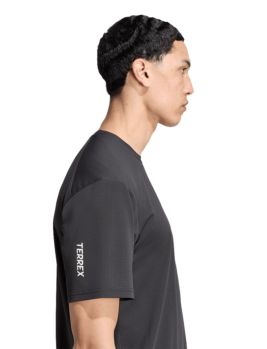 adidas Terrex - MT LOG TECH T - alussärgid ja t-särgid - black - 5