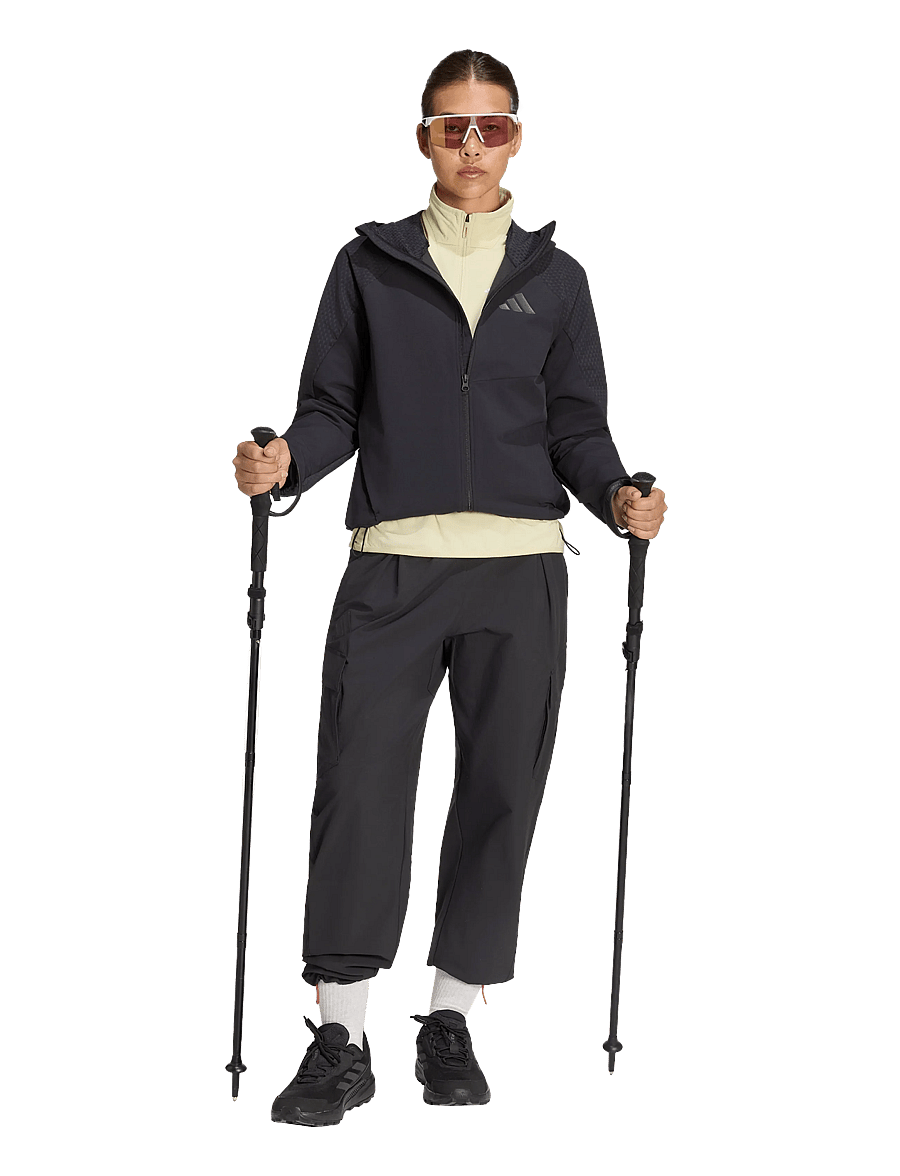 adidas Terrex - W MT CW SOSH J - outdoor jackets - black - 0