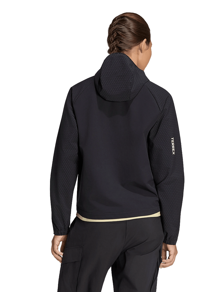 adidas Terrex - W MT CW SOSH J - outdoor jackets - black - 5